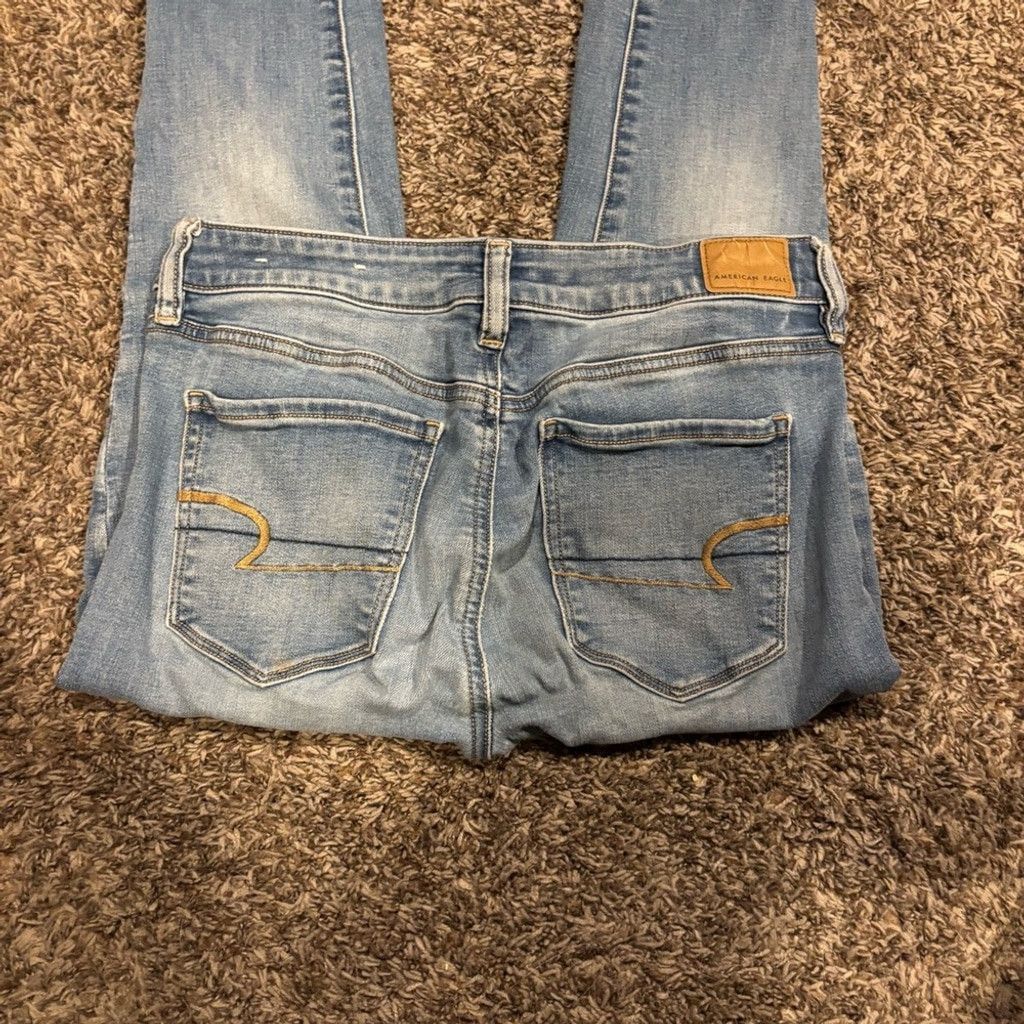 American Eagle Outfitters American Eagle Outfitters Women's Jegging Jeans Size 30" / US 8 / IT 44 - 1 Thumbnail
