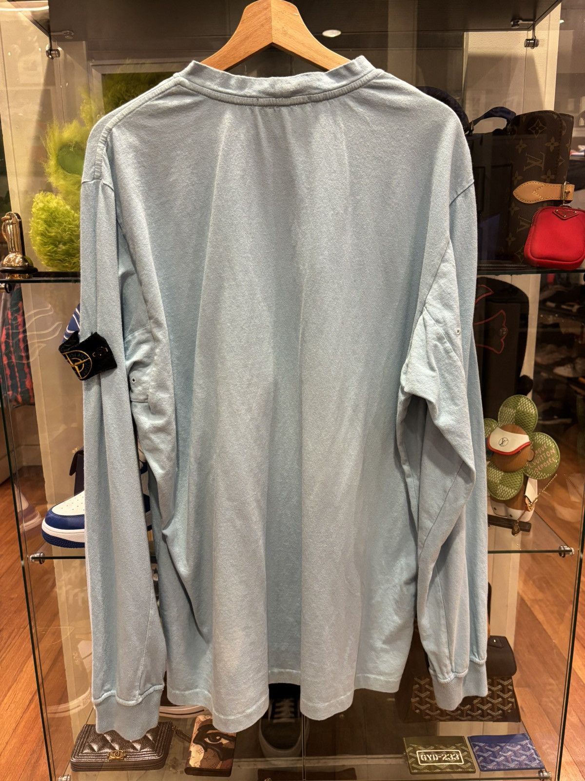 Stone Island Stone Island Blue Longsleeve Size US XXL / EU 58 / 5 - 2 Thumbnail