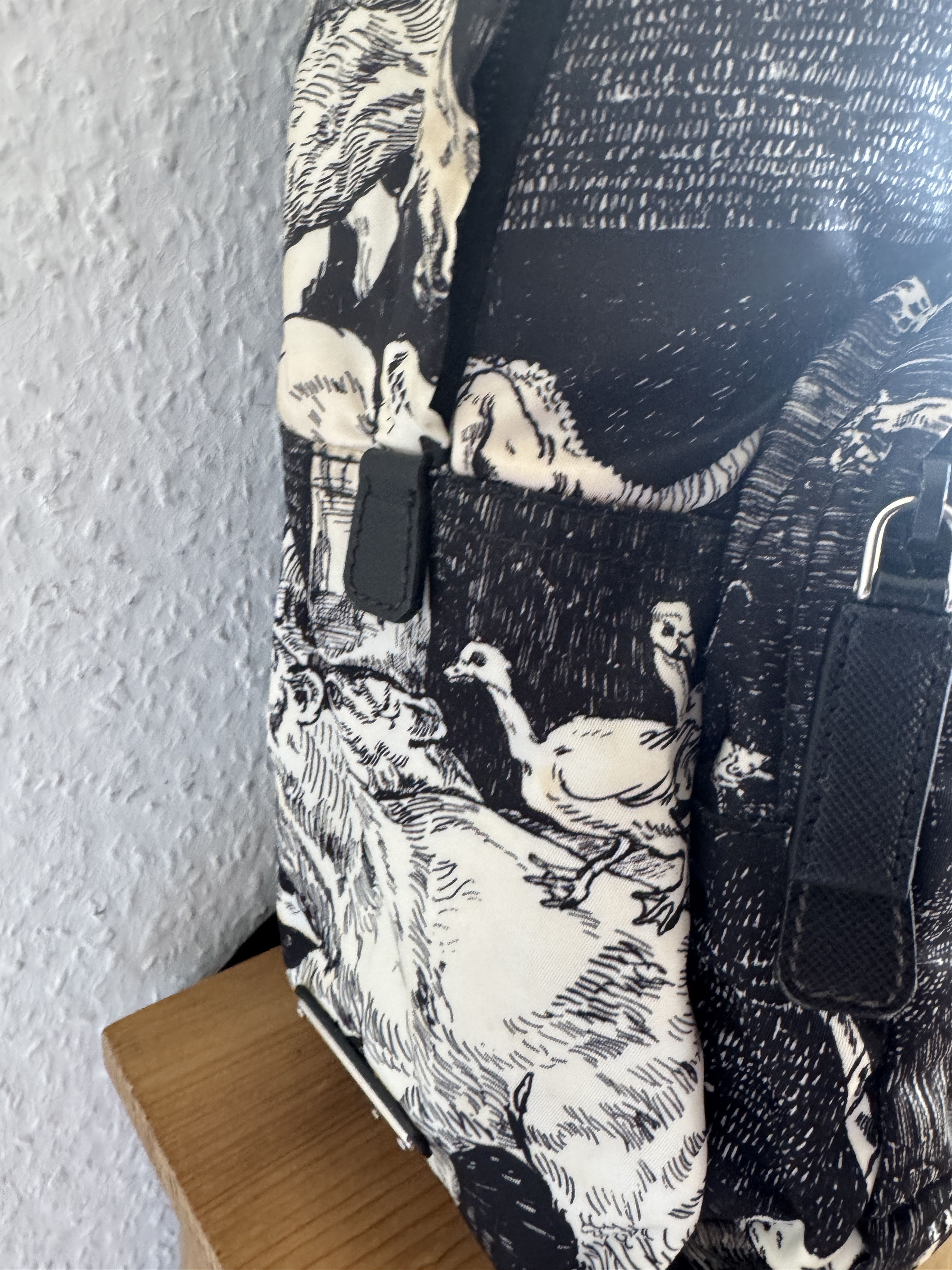 Prada Christophe Chemin Survival Utopia Print Backpack Size ONE SIZE - 9 Thumbnail