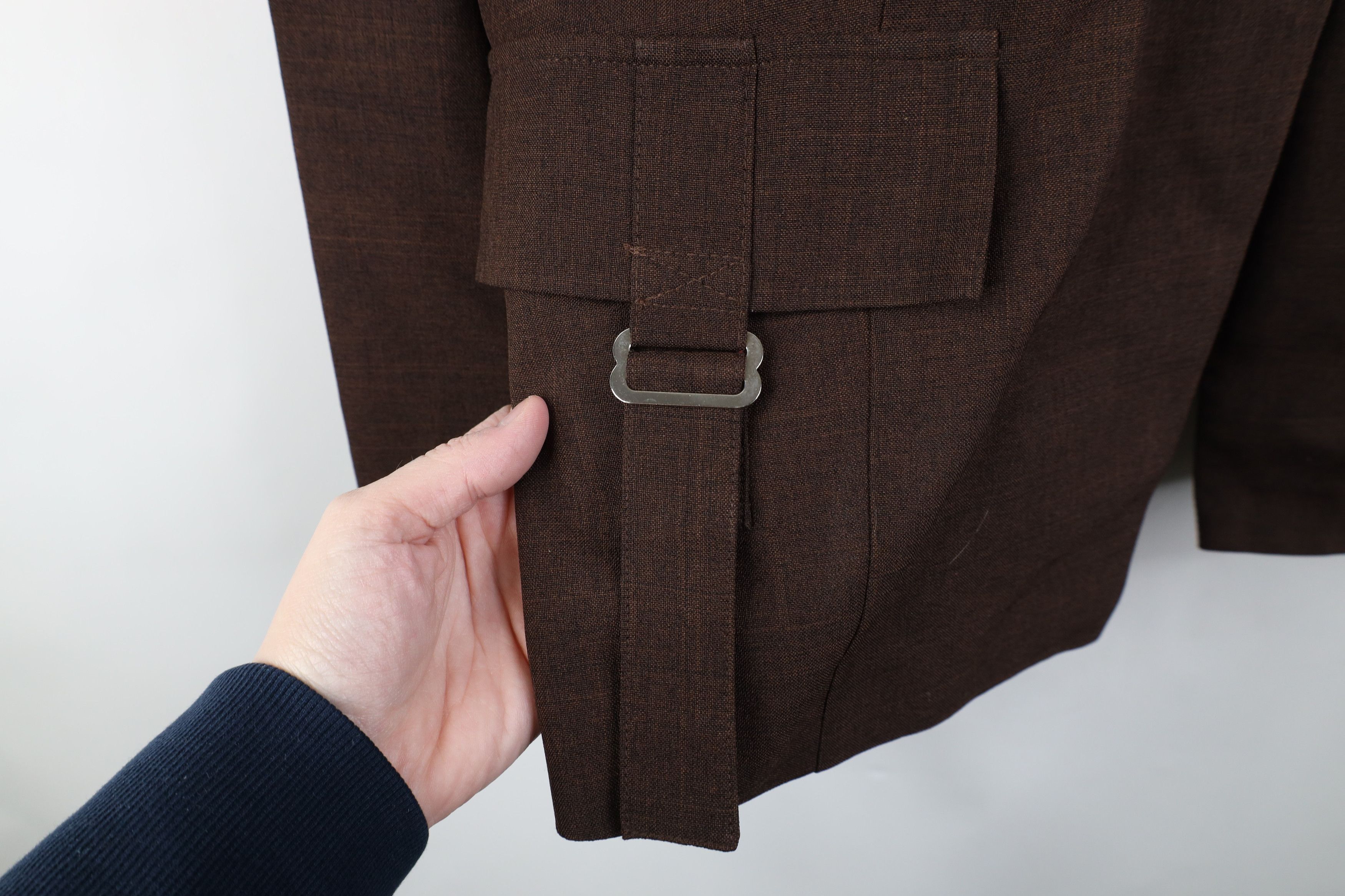 Vintage Vintage 70s 80s Streetwear Pocket Blazer Suit Jacket Brown Size XL / US 12-14 / IT 48-50 - 6 Thumbnail