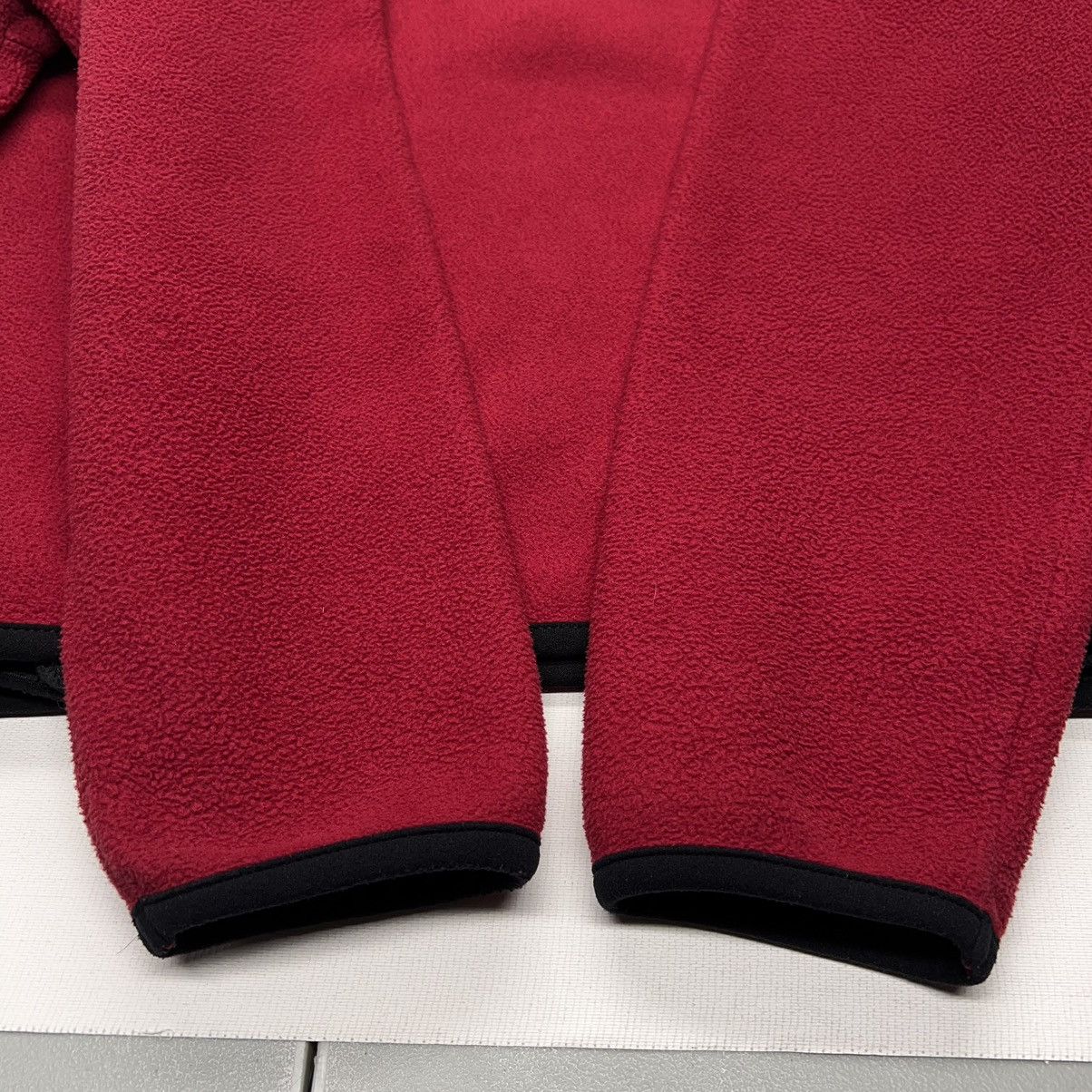 Eastern Mountain Sports × Vintage VTG Eastern Mountain Sports Fleece Red Sweater Full Zip Y2K Size XL / US 12-14 / IT 48-50 - 16 Thumbnail