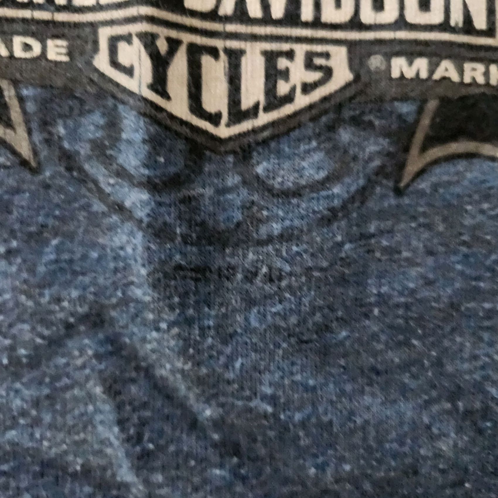 Harley Davidson Harley Davidson T Shirt Tee Mens Large Athletic Fit Blue Legendary New York Size US L / EU 52-54 / 3 - 3 Thumbnail