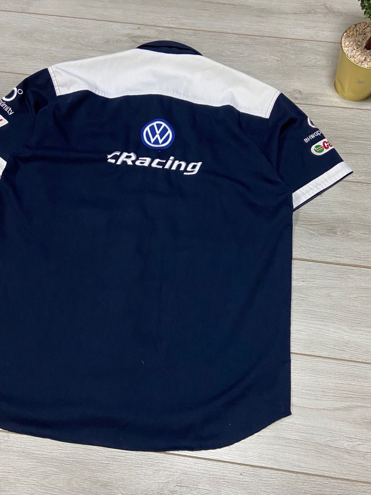 Vintage Volkswagen shirt buttons vintage big embroidered logo Y2K Size US XXL / EU 58 / 5 - 5 Thumbnail