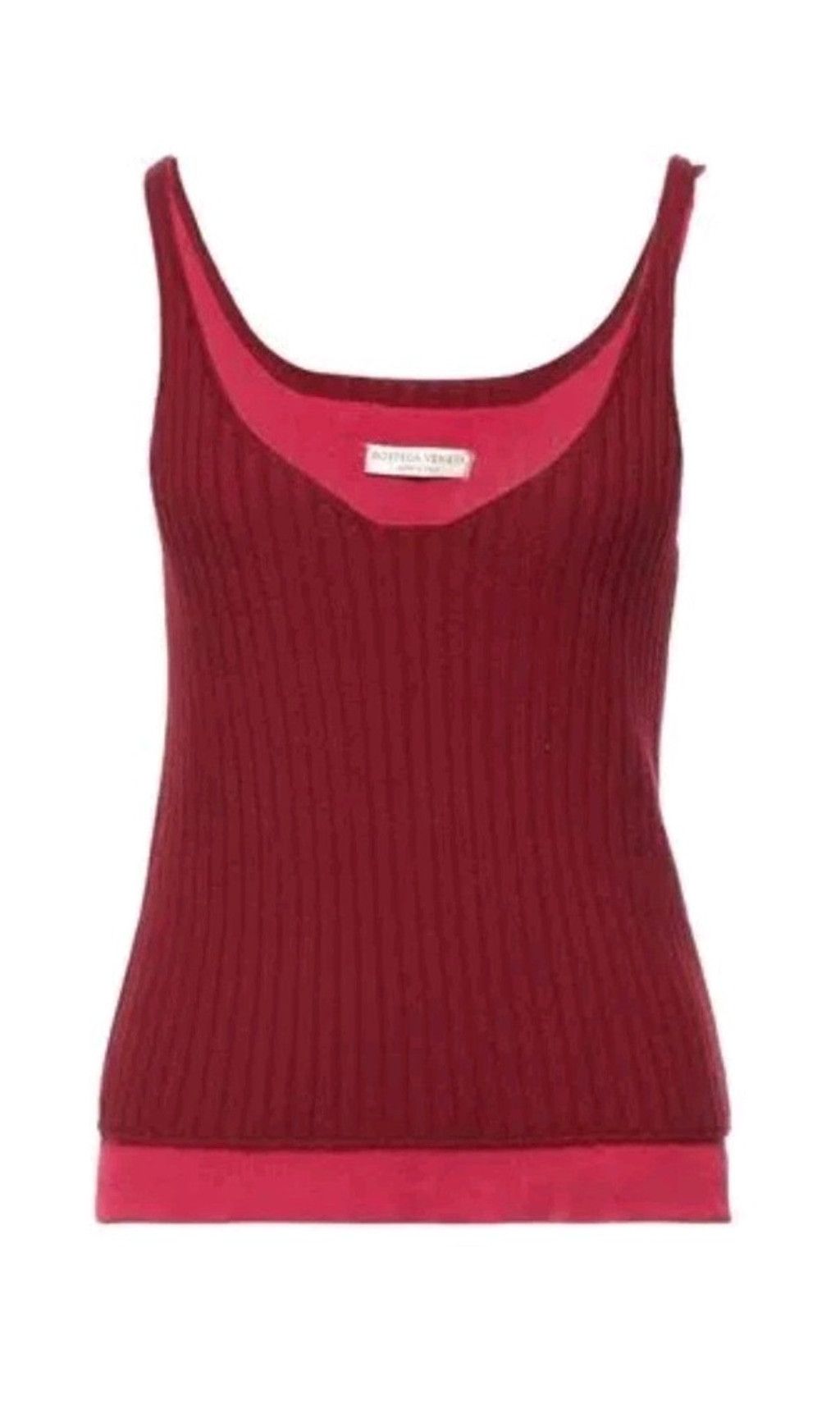 Bottega Veneta Bottega Veneta Double Layer Cashmere & Silk Top Size 42 NWT Size M / US 6-8 / IT 42-44 - 1 Thumbnail