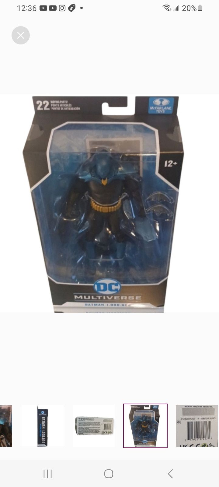 Other MCFARLANE BATMAN 1,000,000-DC MULTIVERSEE Size ONE SIZE - 7 Thumbnail
