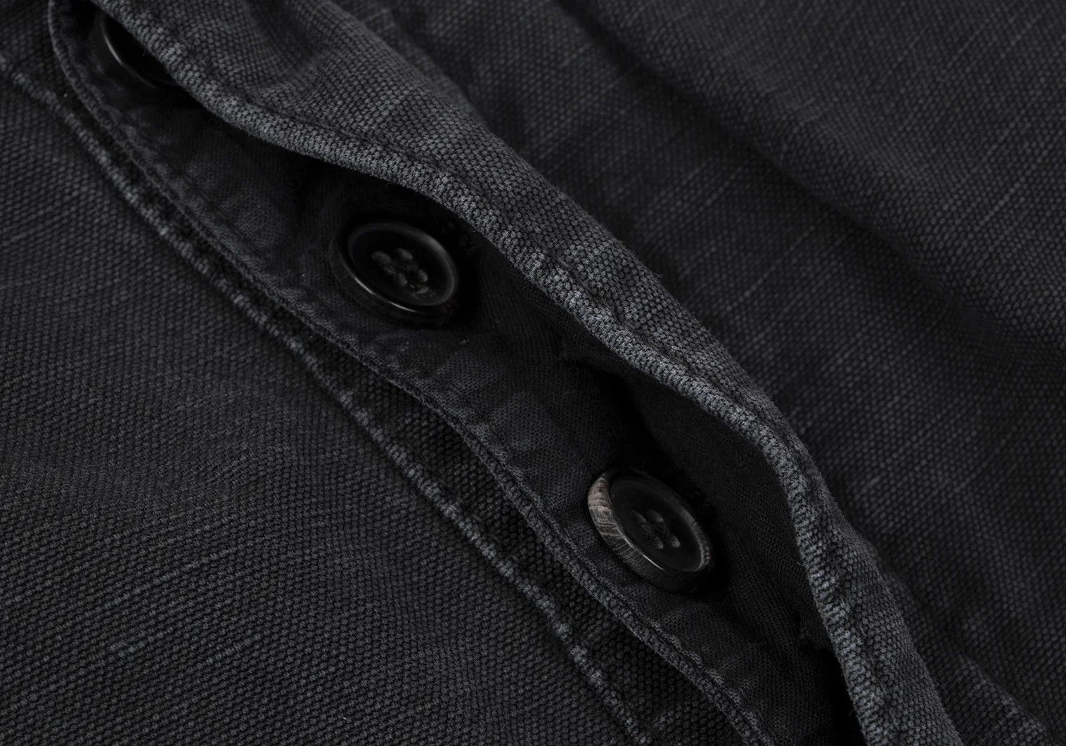 Maison Margiela Washed Cotton Linen Tuck Wide Pants Charcoal 38 Size US 38 / EU 54 - 5 Thumbnail