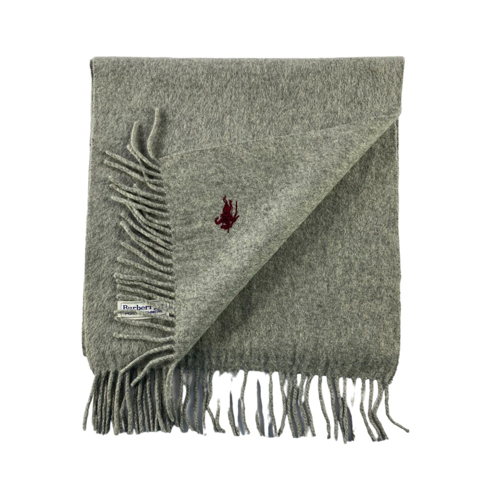 Burberry × Vintage Burberry Scarf / Muffler / Neckwear - WW1563 Size ONE SIZE - 6 Thumbnail