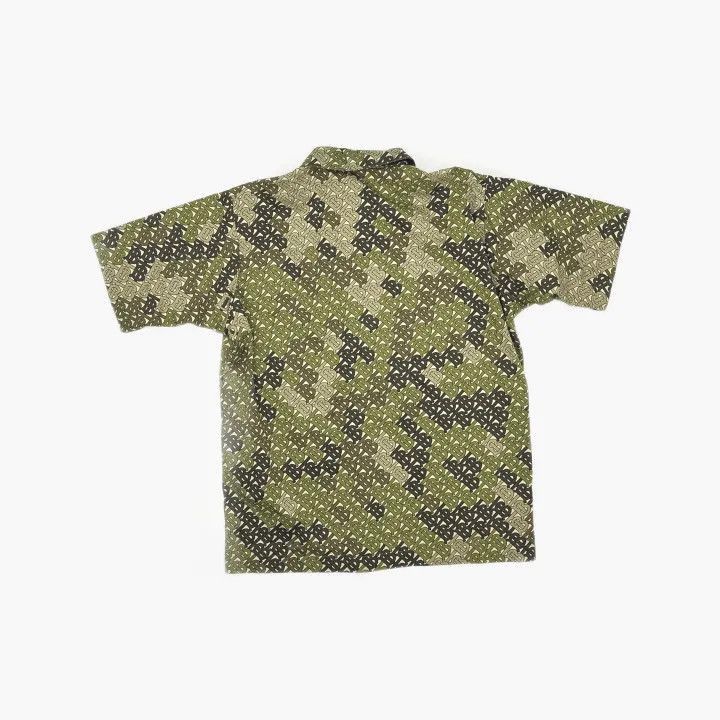 Burberry Burberry Burberry Printed Zip Polo Short Sleeve Shirt-2507 Size US M / EU 48-50 / 2 - 3 Thumbnail