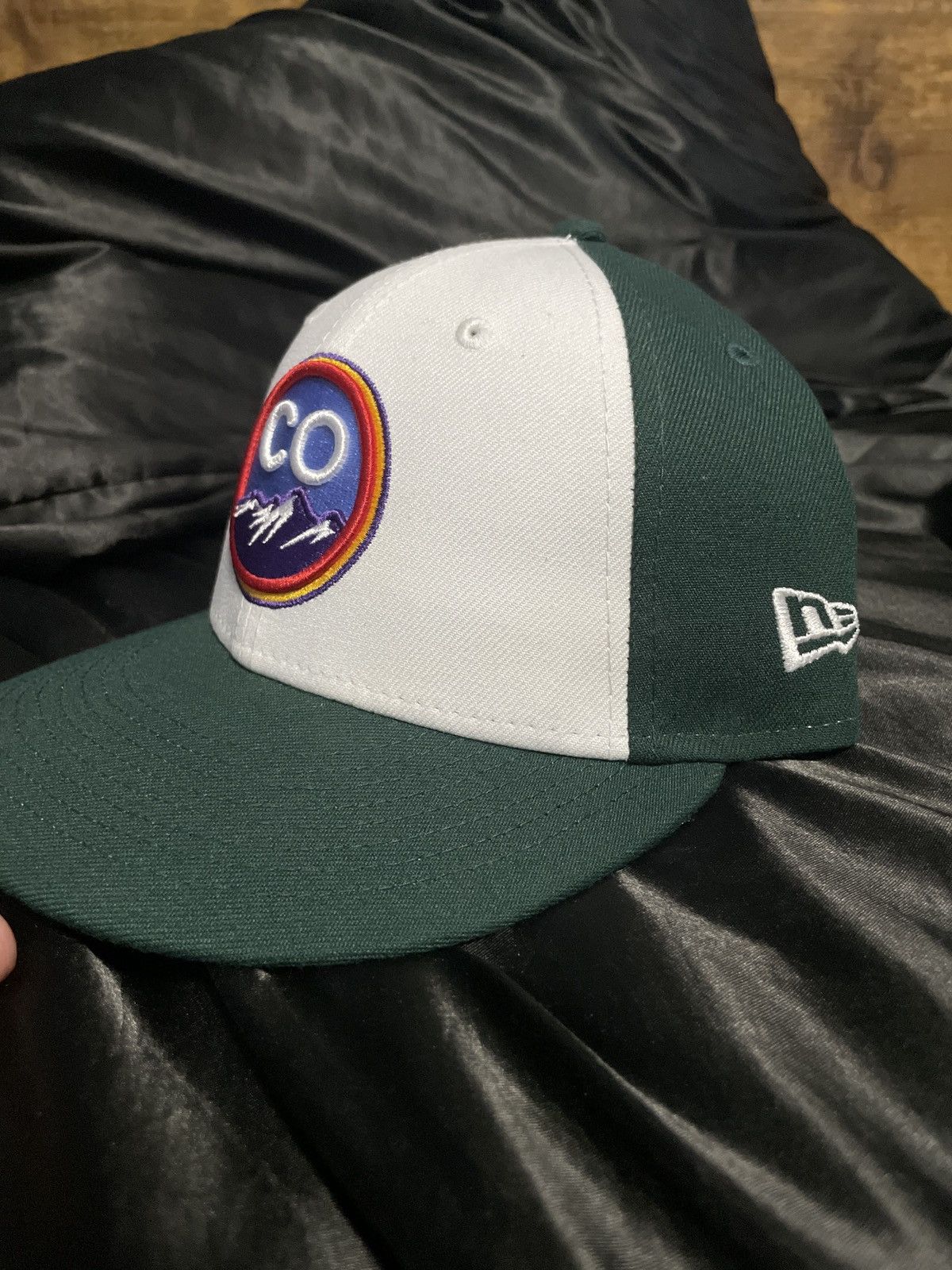 New Balance Men's Colorado Rockies New Era White 2022 Fitted Hat Size 32 - 3 Thumbnail