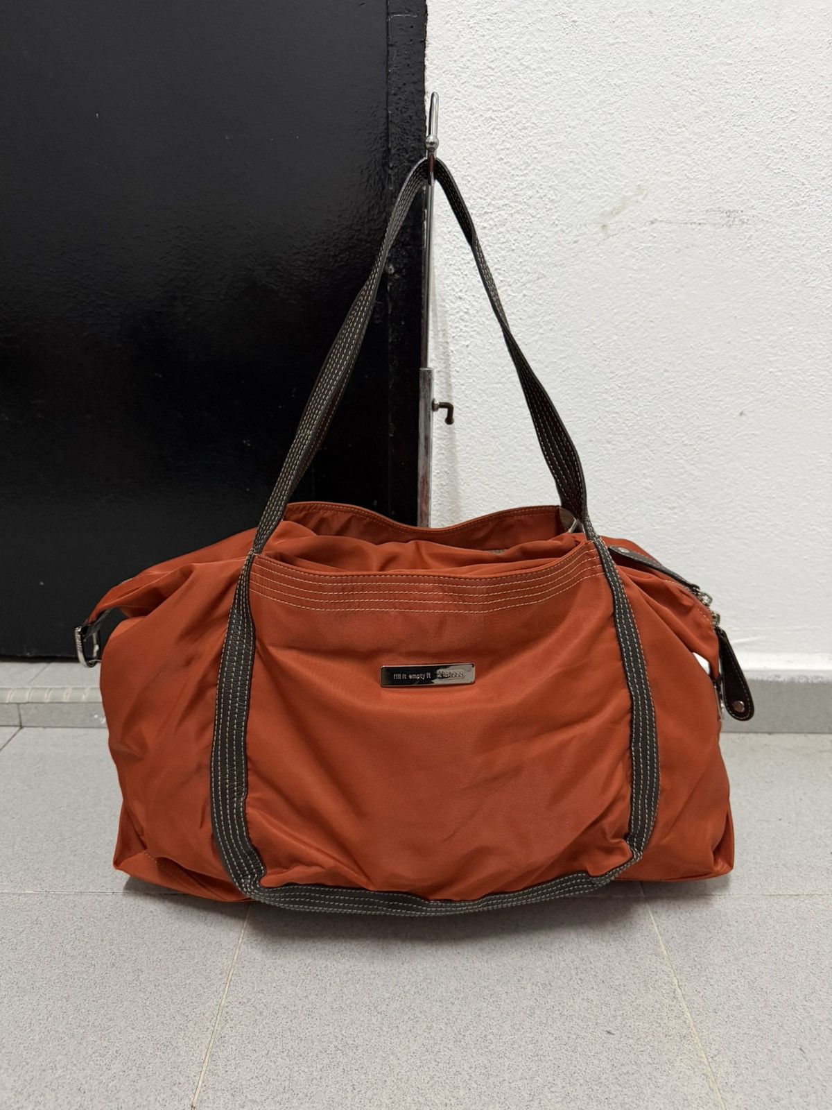 Yohji Yamamoto Vintage Y’saccs Yohji Yamamoto Totebag Orange Size ONE SIZE - 1 Thumbnail