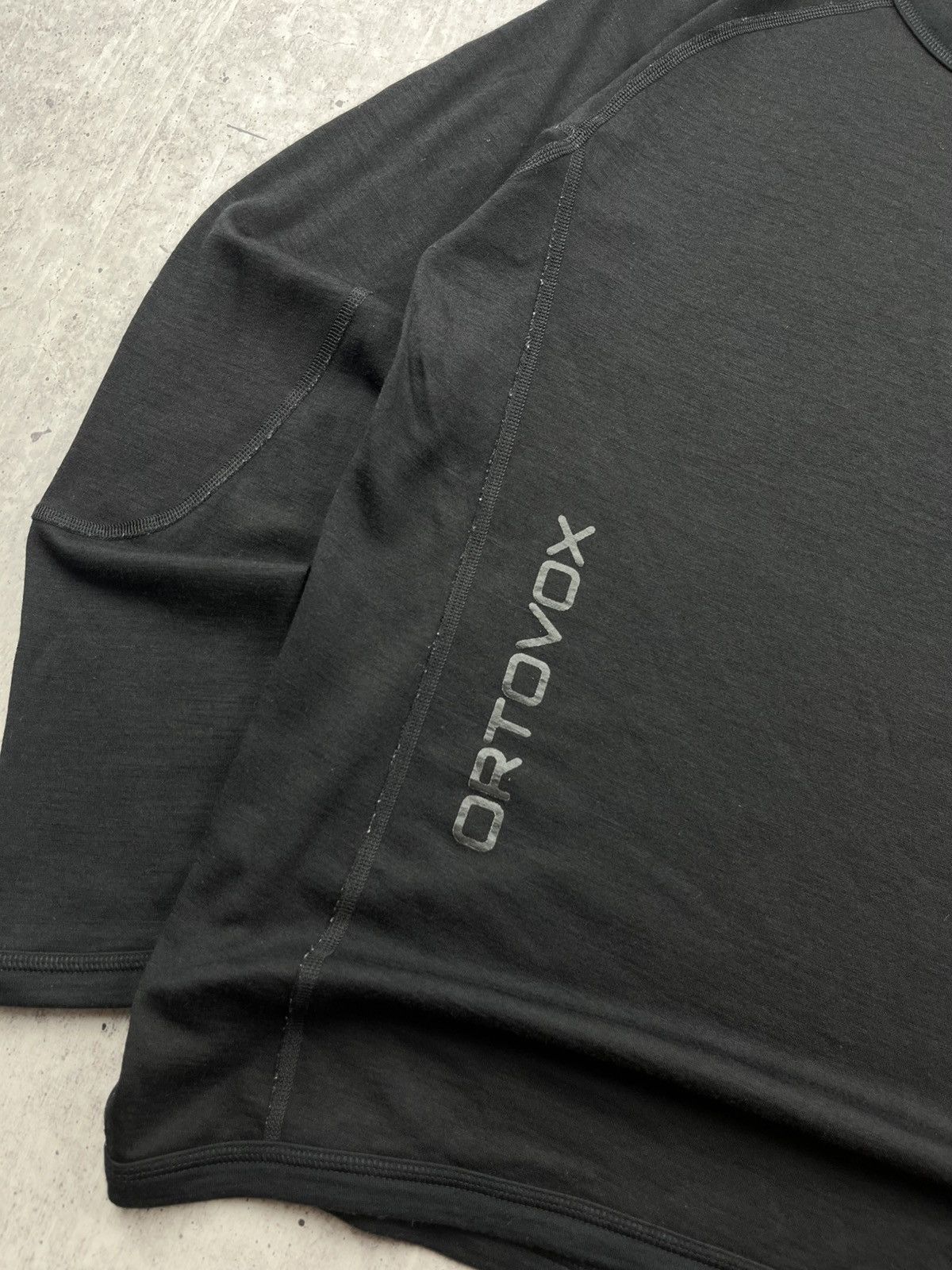 ORTOVOX Ortovox Merino Wool Long Sleeve Supersoft Termo Size US L / EU 52-54 / 3 - 3 Thumbnail