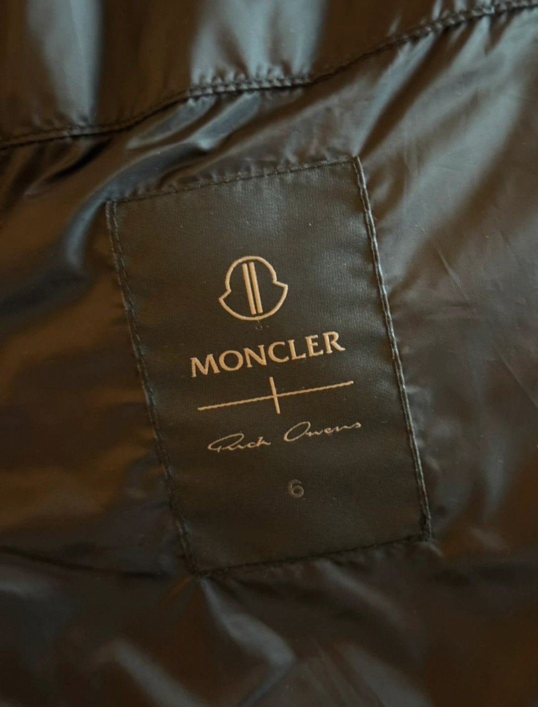 Moncler × Rick Owens Rick Owens x Moncler gimp down puffer coat Size US L / EU 52-54 / 3 - 9 Thumbnail