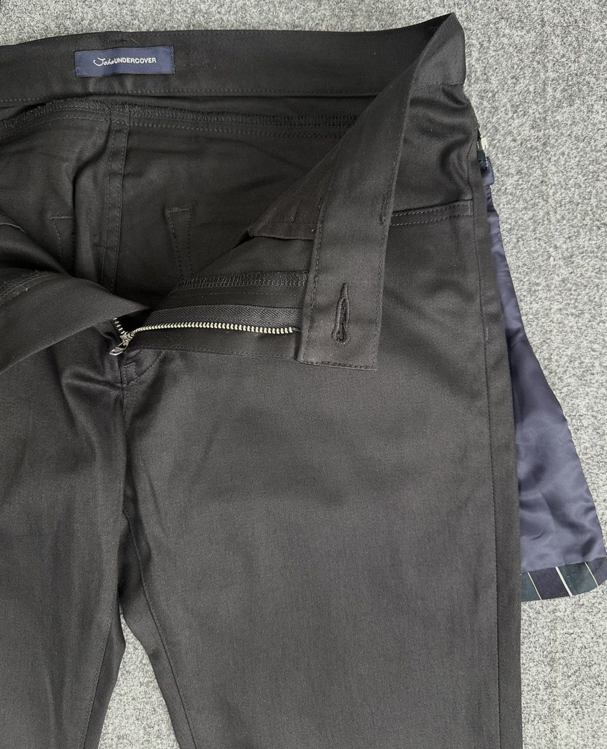 John Undercover × Undercover John Undercover - Undercover Slim Pants with Apron Stretch Size US 33 - 8 Thumbnail