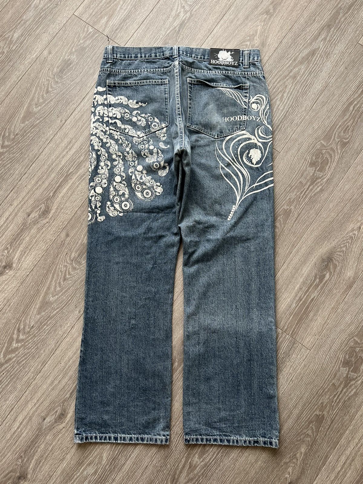Vintage Vintage HoodBoyz Rap Jeans Size US 38 / EU 54 - 2 Thumbnail