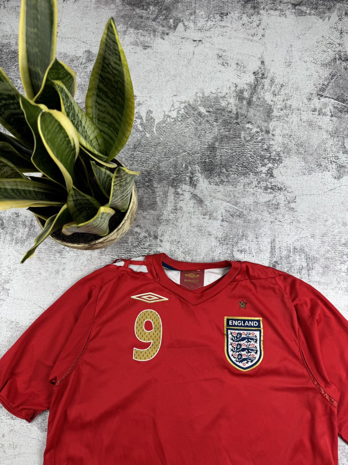 Umbro Vintage Umbro England 2006/2008 Wayne Rooney Shirt Jersey Size US L / EU 52-54 / 3 - 8 Thumbnail