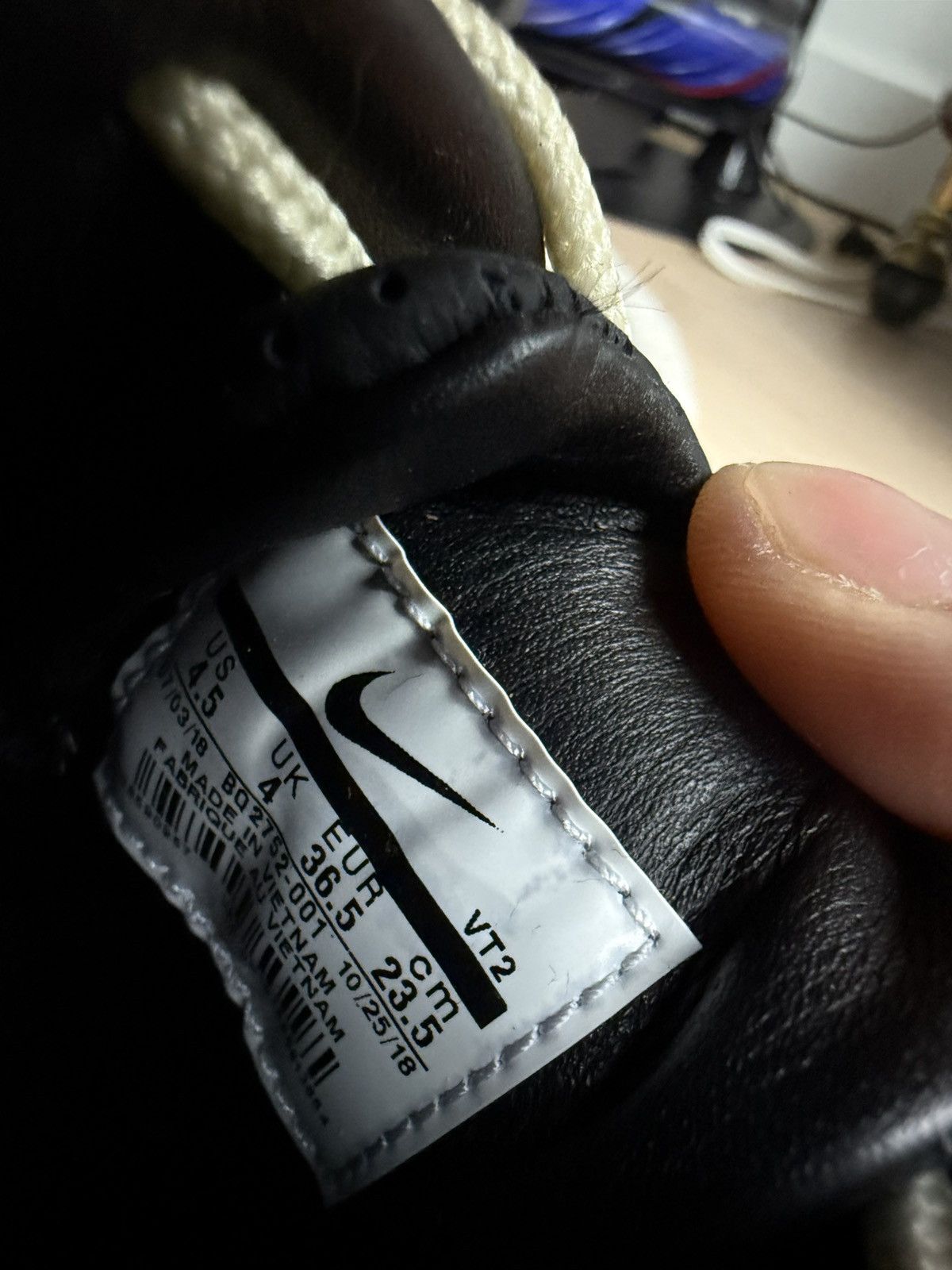 Fear of God × Nike Fear Of God x Nike Air Skylon 2 'Black' Size US 4.5 / IT 34.5 - 6 Thumbnail
