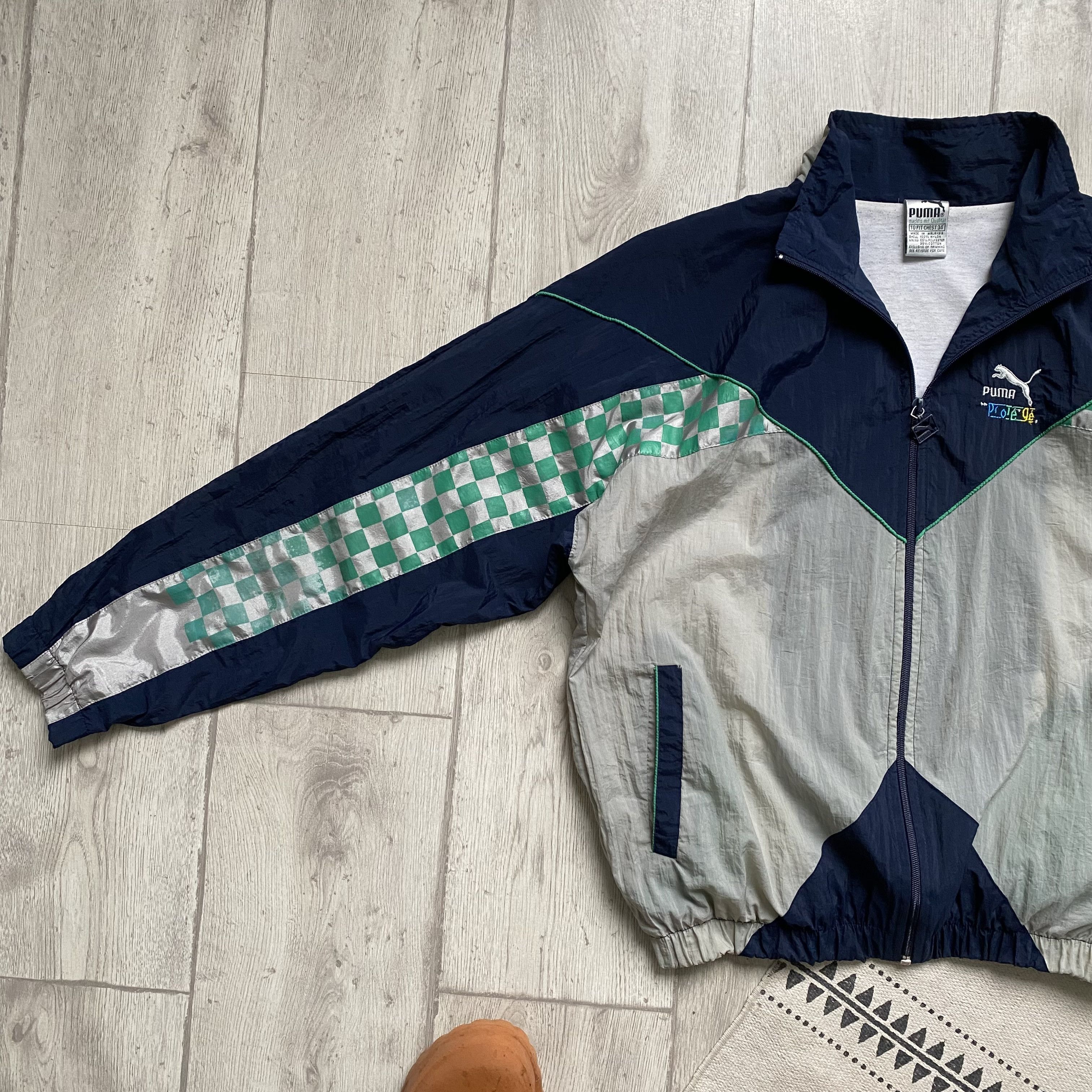 Puma Vintage 80-90s Puma Nylon track Suit streetwear / Nike Umbro Size US XS / EU 42 / 0 - 9 Thumbnail