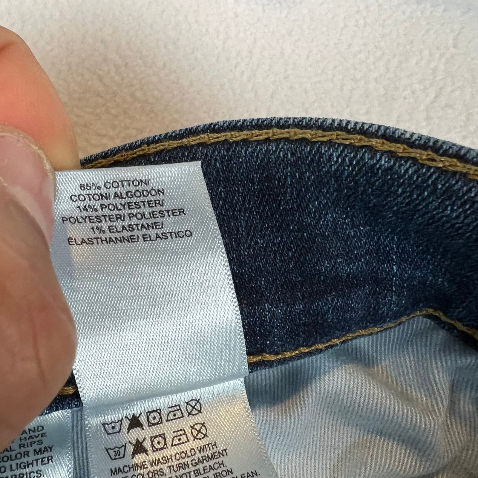 Lucky Brand Lucky Brand Jeans Mens 34x30 Blue 221 Straight Denim Size US 34 / EU 50 - 6 Thumbnail