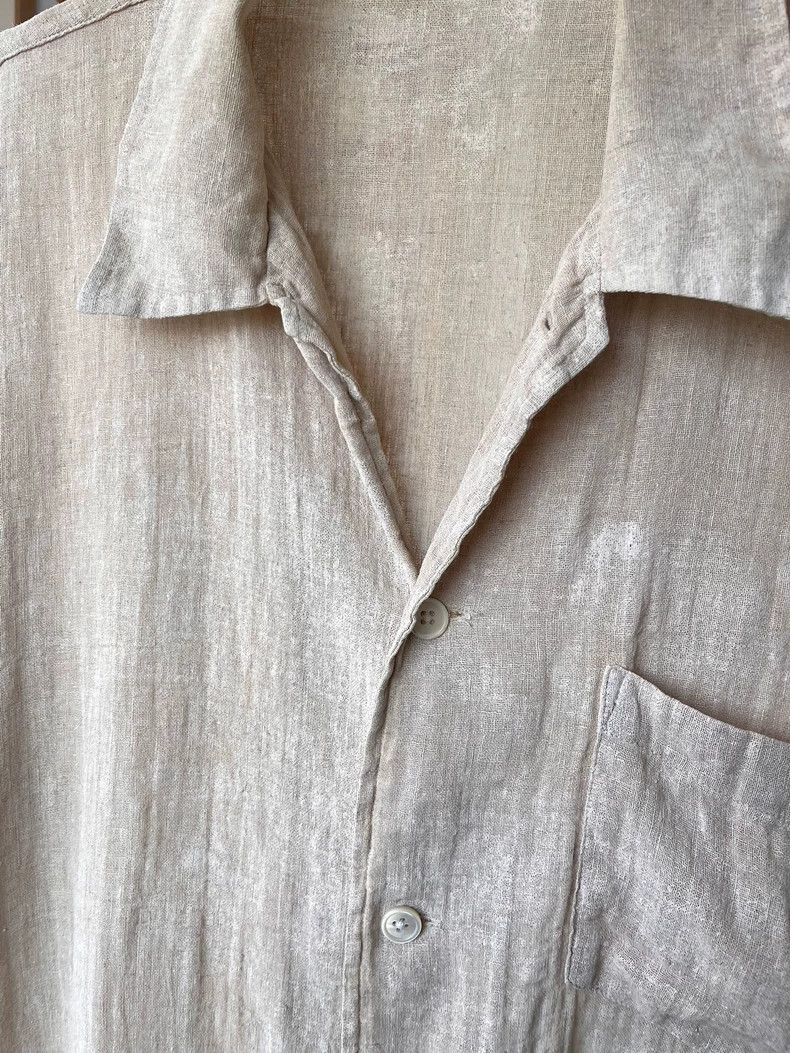 Our Legacy our legacy Box Shirt cotton and linen blend coating to make Size US M / EU 48-50 / 2 - 4 Thumbnail