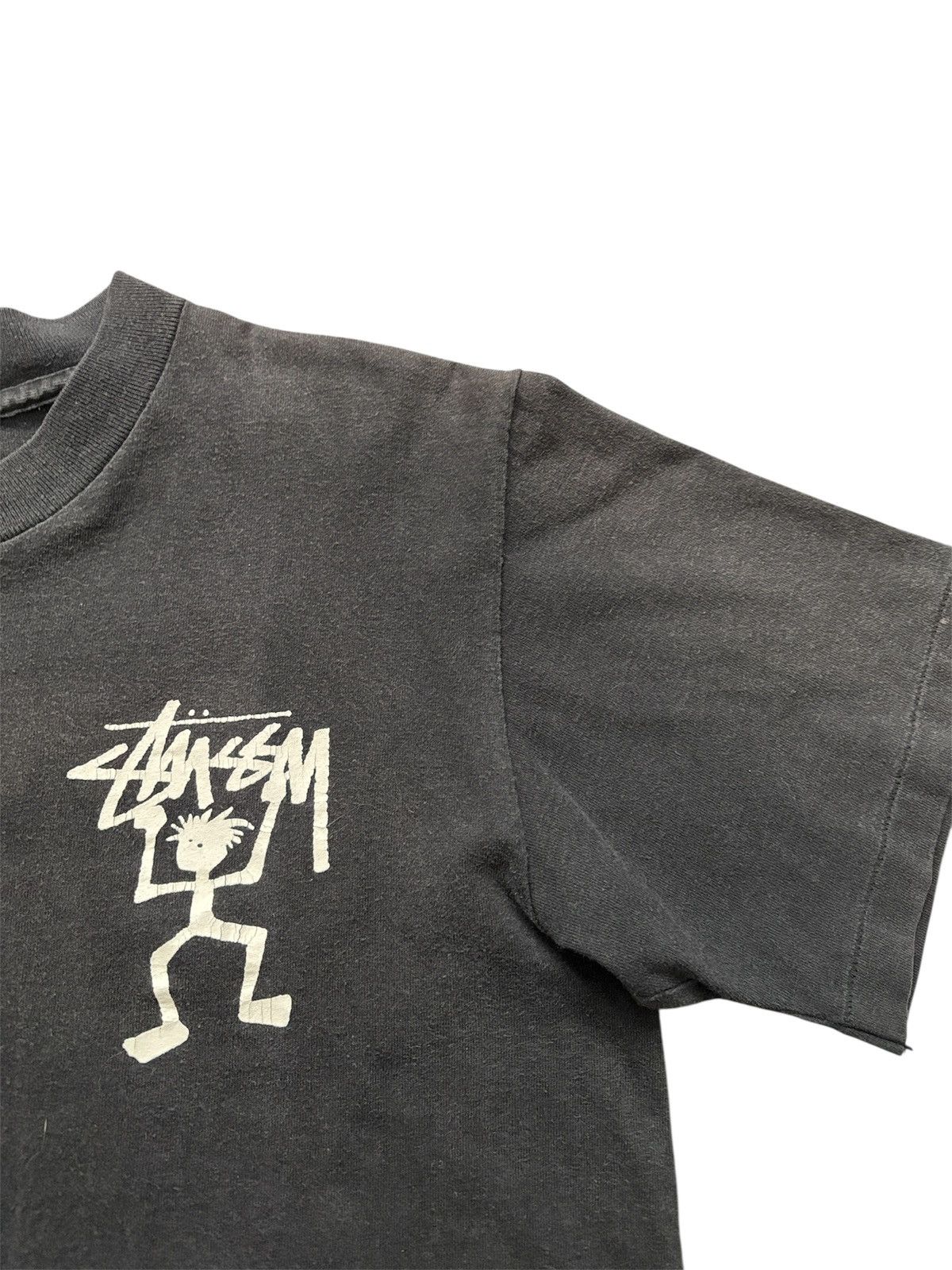 Stussy 80s stussy shadowman tshirt Size US M / EU 48-50 / 2 - 3 Thumbnail