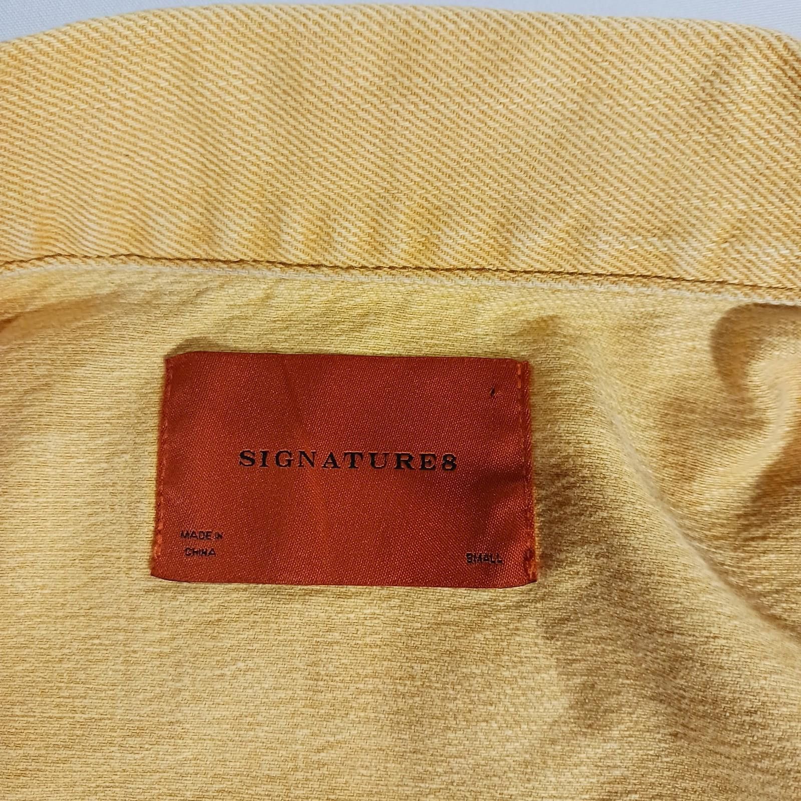 Kirkland Signature Signature 8 Colorbloc S5600 Women Blue Yellow Denim Jacket S Size S / US 4 / IT 40 - 3 Thumbnail