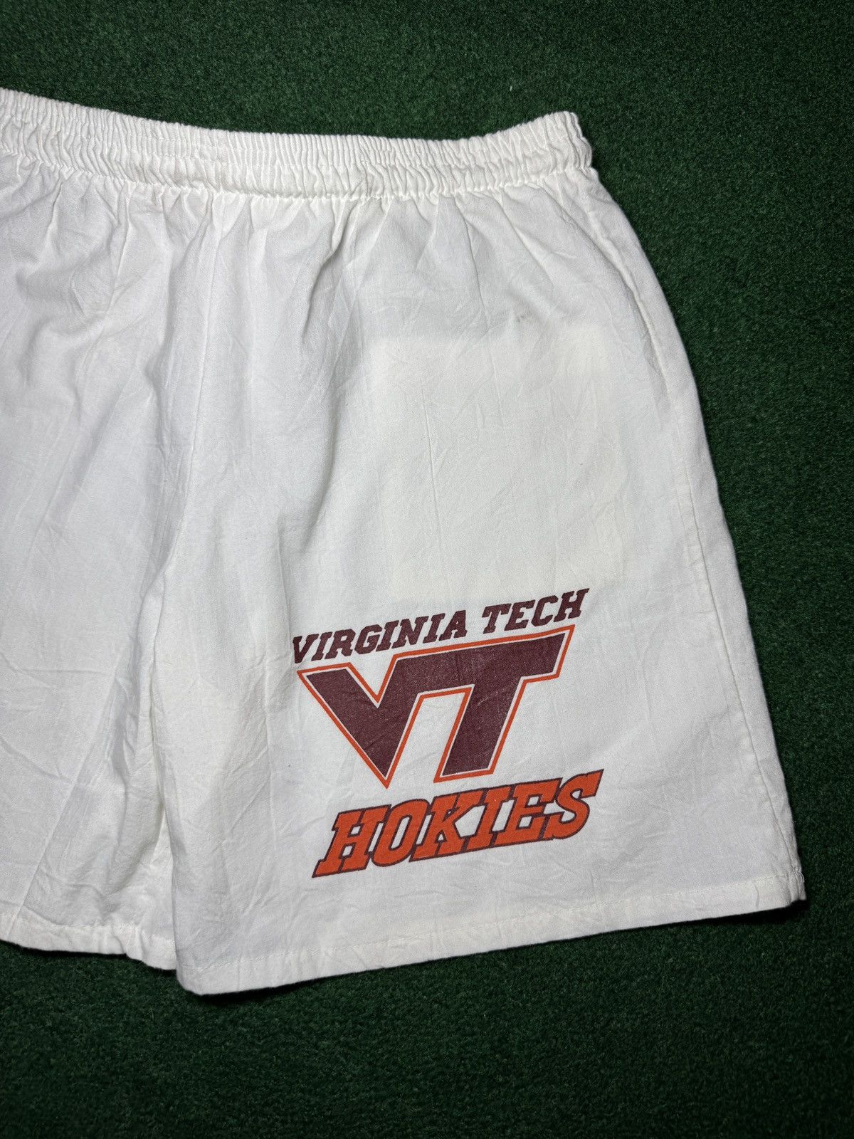 Vintage Vintage 80s 90s Virginia Tech Hokies Small 6” College Shorts Size US 28 / EU 44 - 2 Thumbnail