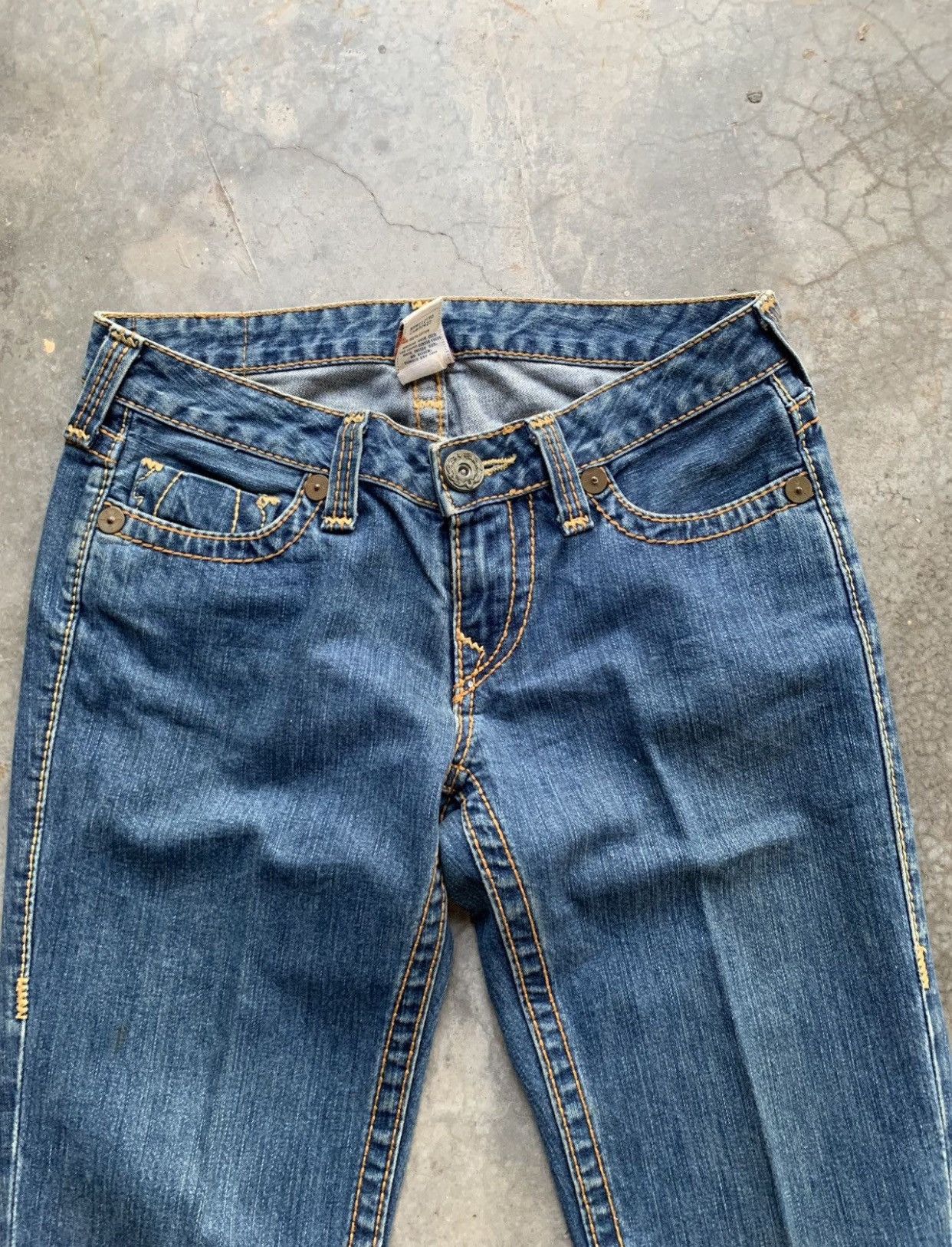 True Religion Vintage Y2K True Religion Wide Leg Bootcut Jeans Rare Size US 32 / EU 48 - 5 Thumbnail