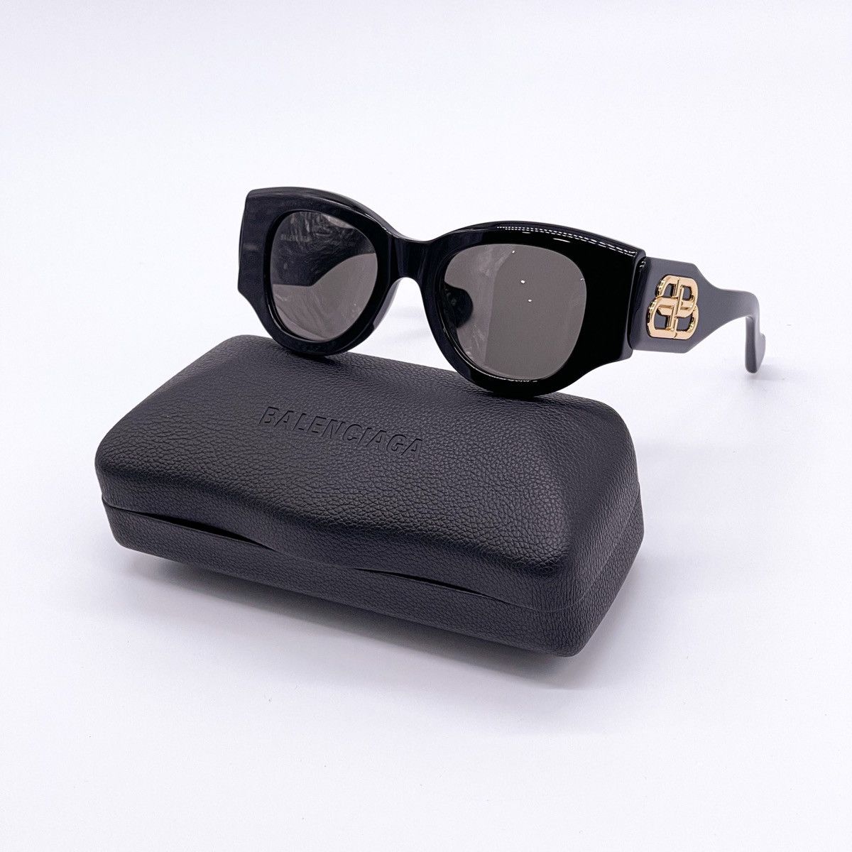 image of New Bb0070S 006 Black Women Balenciaga Sunglasses