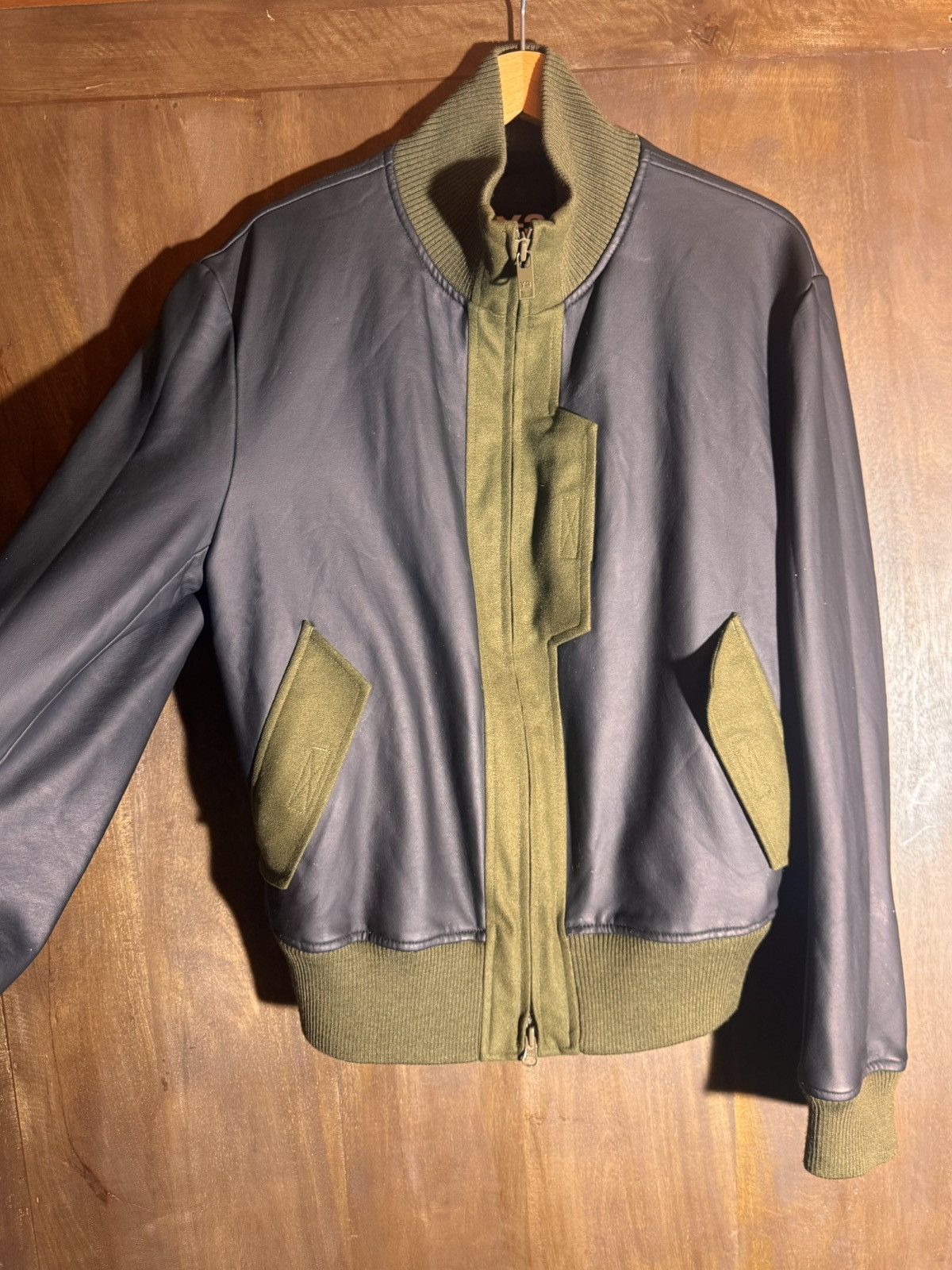 Yohji Yamamoto used yohji yamamoto black coated bomber jacket y3 M Size US M / EU 48-50 / 2 - 9 Thumbnail