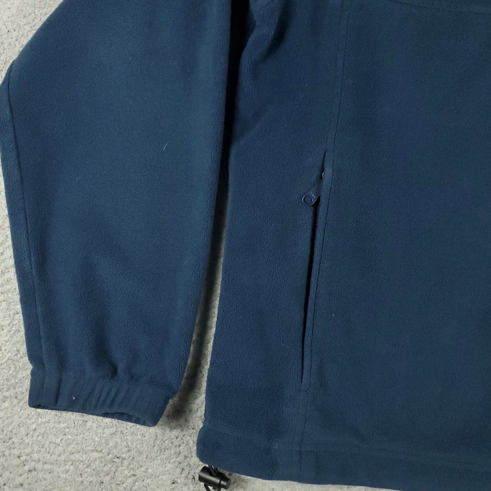 Vintage Columbia Sweater Mens Large Blue Fleece Full Zip Up Sweatshirt Size US L / EU 52-54 / 3 - 3 Thumbnail