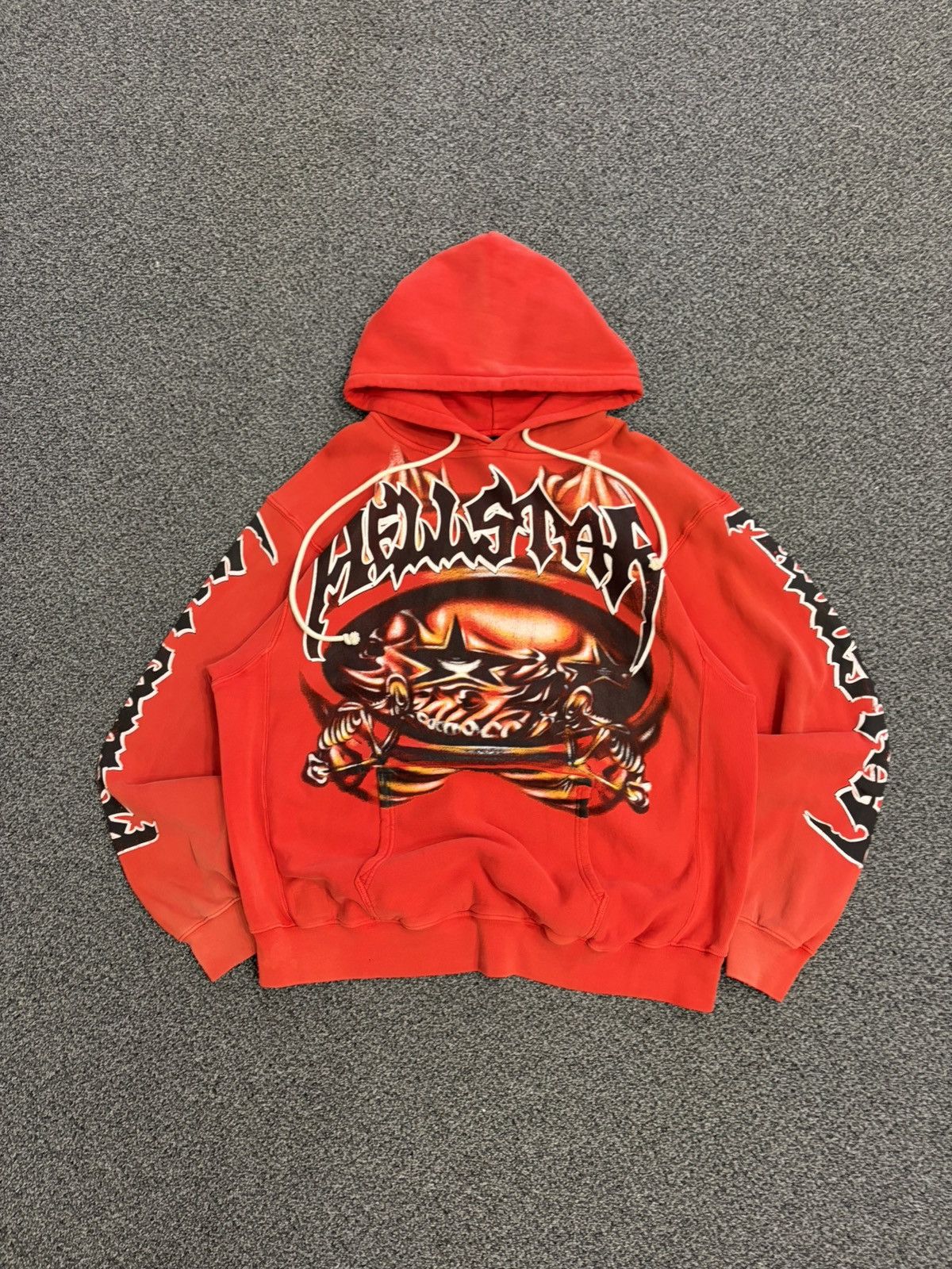 HELLSTAR Hellstar Halloween Skeleton Airbrush hoodie Size US XXL / EU 58 / 5 - 2 Thumbnail