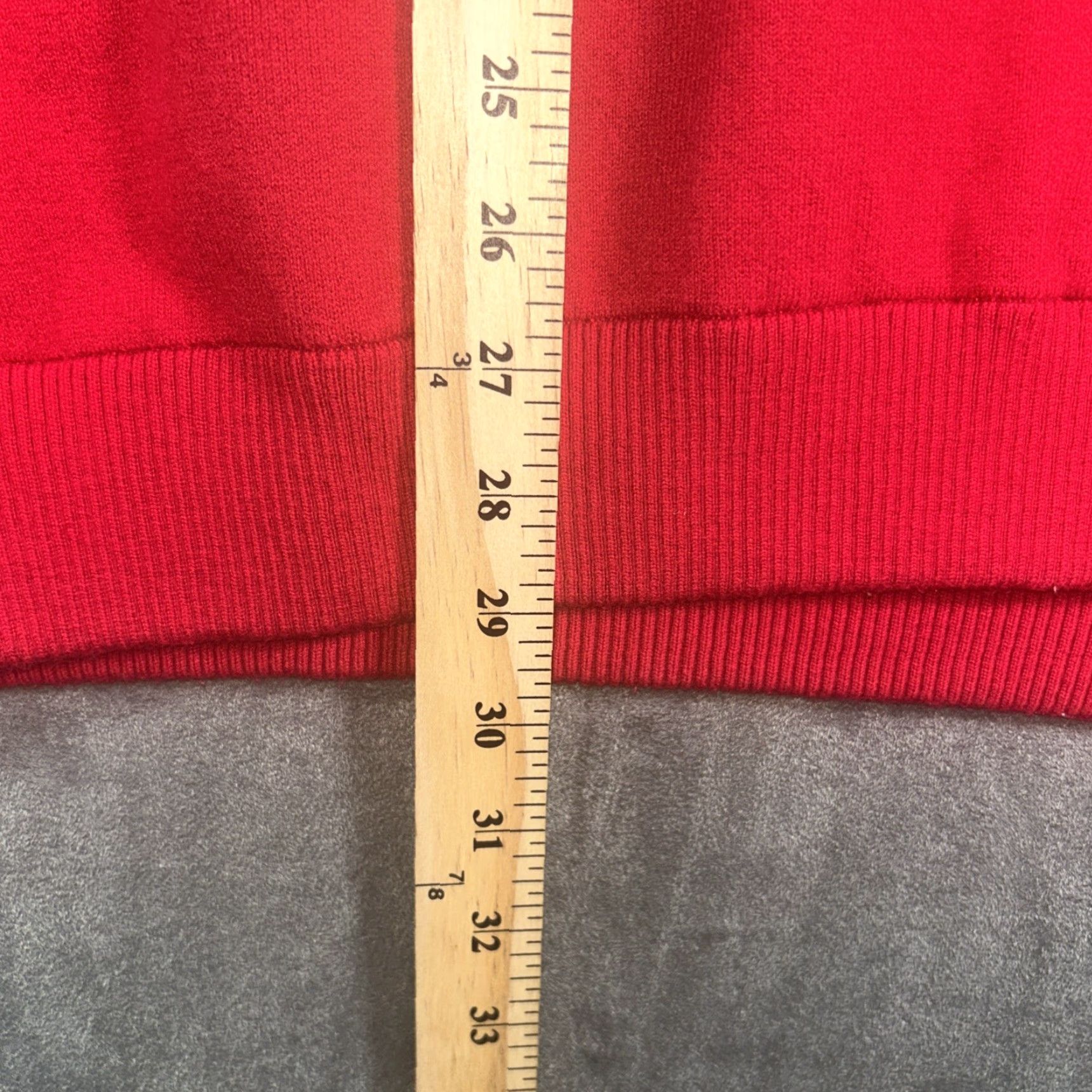 Lacoste VINTAGE Lacoste Sweatshirt Alligator Spellout Mens Red Sweater Pullover FR 9 4XL Size US XXL / EU 58 / 5 - 4 Thumbnail