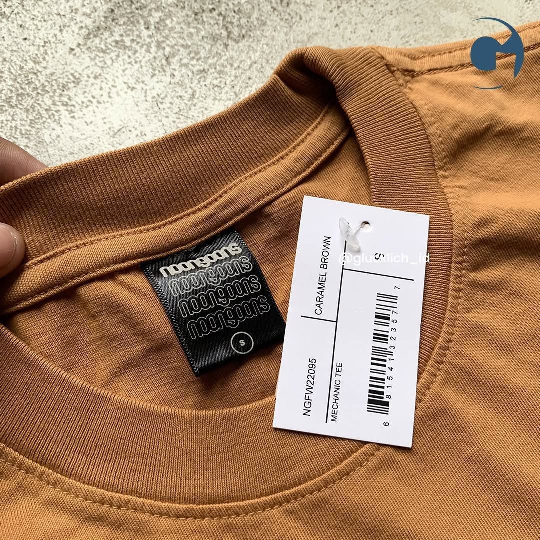 Noon Goons Noon Goons, Mechanic Cotton Graphic Tee in Caramel Brown Size US S / EU 44-46 / 1 - 3 Thumbnail