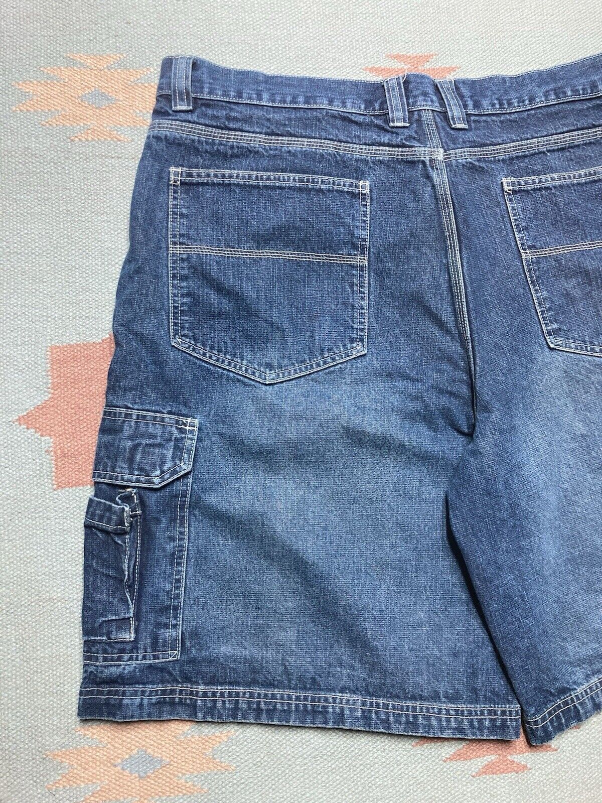 Faded Glory × Vintage y2k baggy jeans shorts jorts cargo carpenter wide skater 40 Size US 40 / EU 56 - 3 Thumbnail