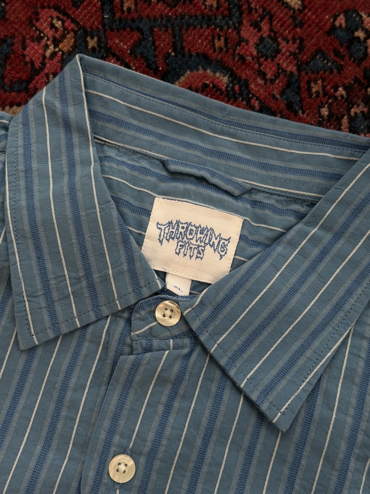 Throwing Fits Throwing Fits Blue Chip Margin Shirt - NEW Size US XL / EU 56 / 4 - 5 Thumbnail