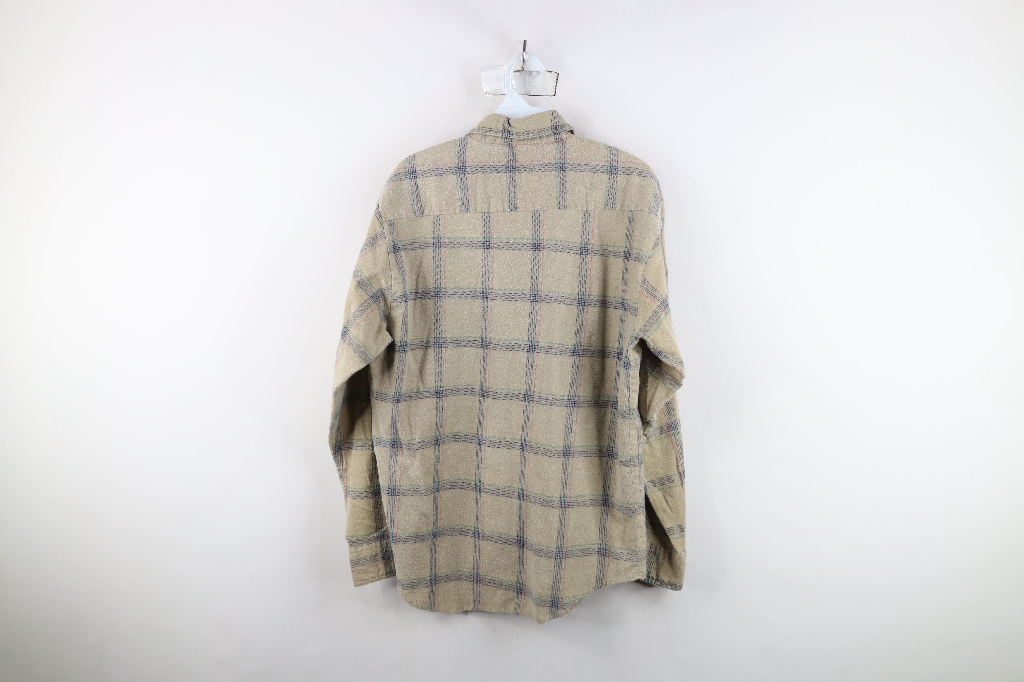 Vintage Vintage 90s Streetwear Flannel Collared Button Shirt Plaid Size US M / EU 48-50 / 2 - 10 Thumbnail