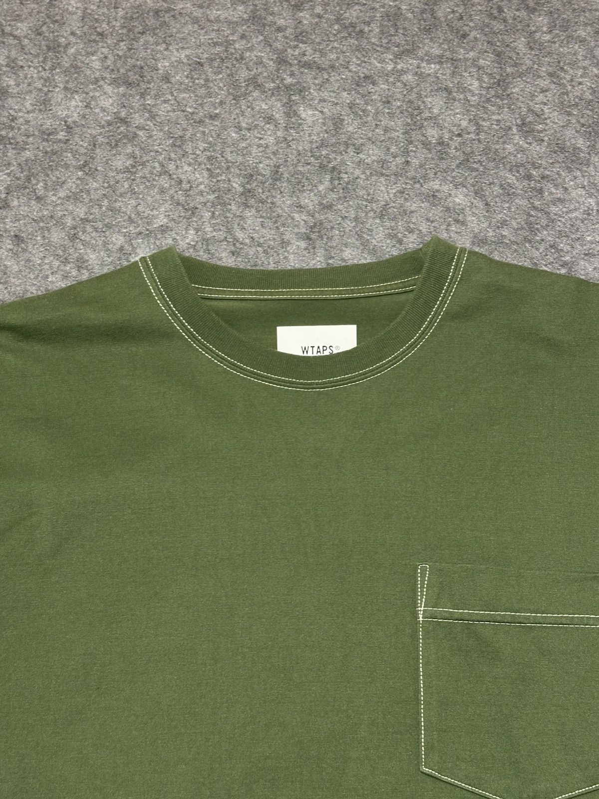 Wtaps WTAPS Blank long sleeve t-shirt in a chest pocket. Size US M / EU 48-50 / 2 - 6 Thumbnail