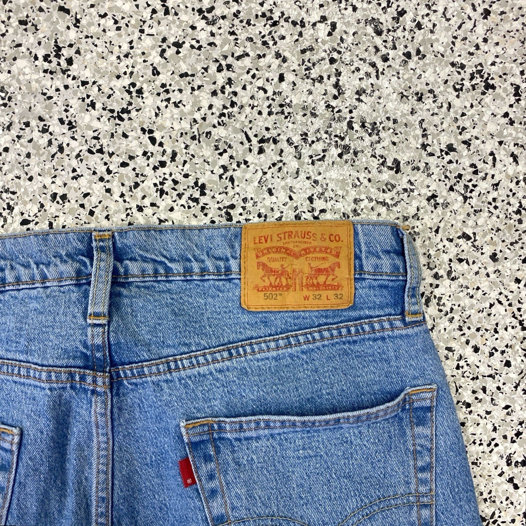 Levi's Levi's 502 Jeans Regular Tapered Fit Denim Blue 32x32 Mens Jeans Street 90s City USA Classic Vintage No? Size US 32 / EU 48 - 5 Thumbnail