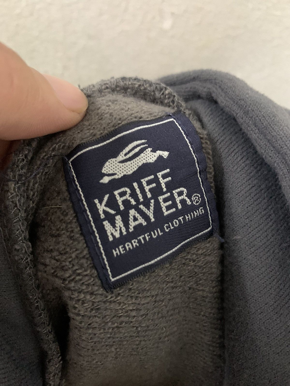 Japanese Brand Kriff Mayer Big Spellout Hoodie Size M / US 6-8 / IT 42-44 - 8 Thumbnail