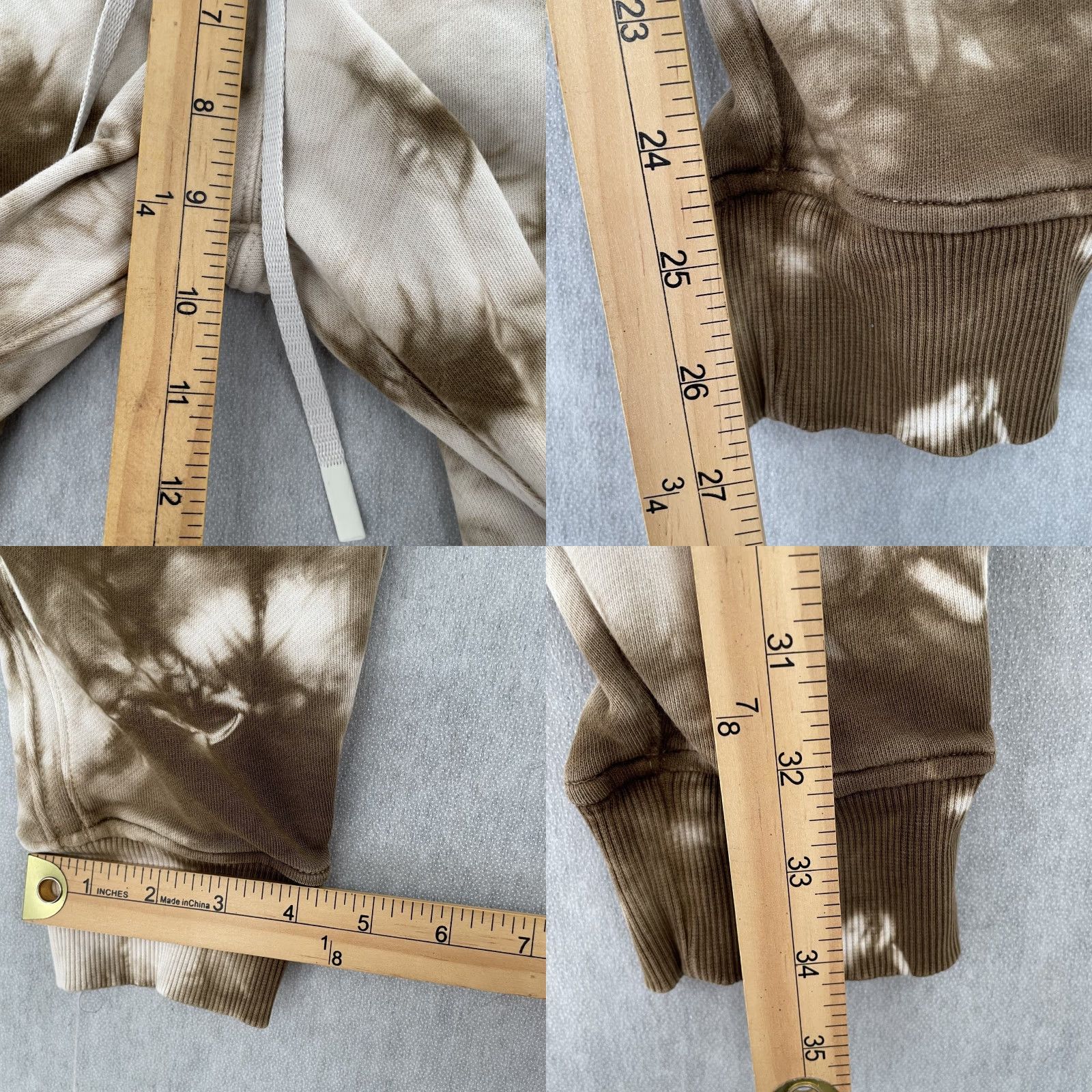 Lululemon VINTAGE Lululemon Joggers Pants Women’s Activewear Casual Tapered Fit Brown Tie Dye Logo 2 Size 26" / US 2 / IT 38 - 8 Thumbnail