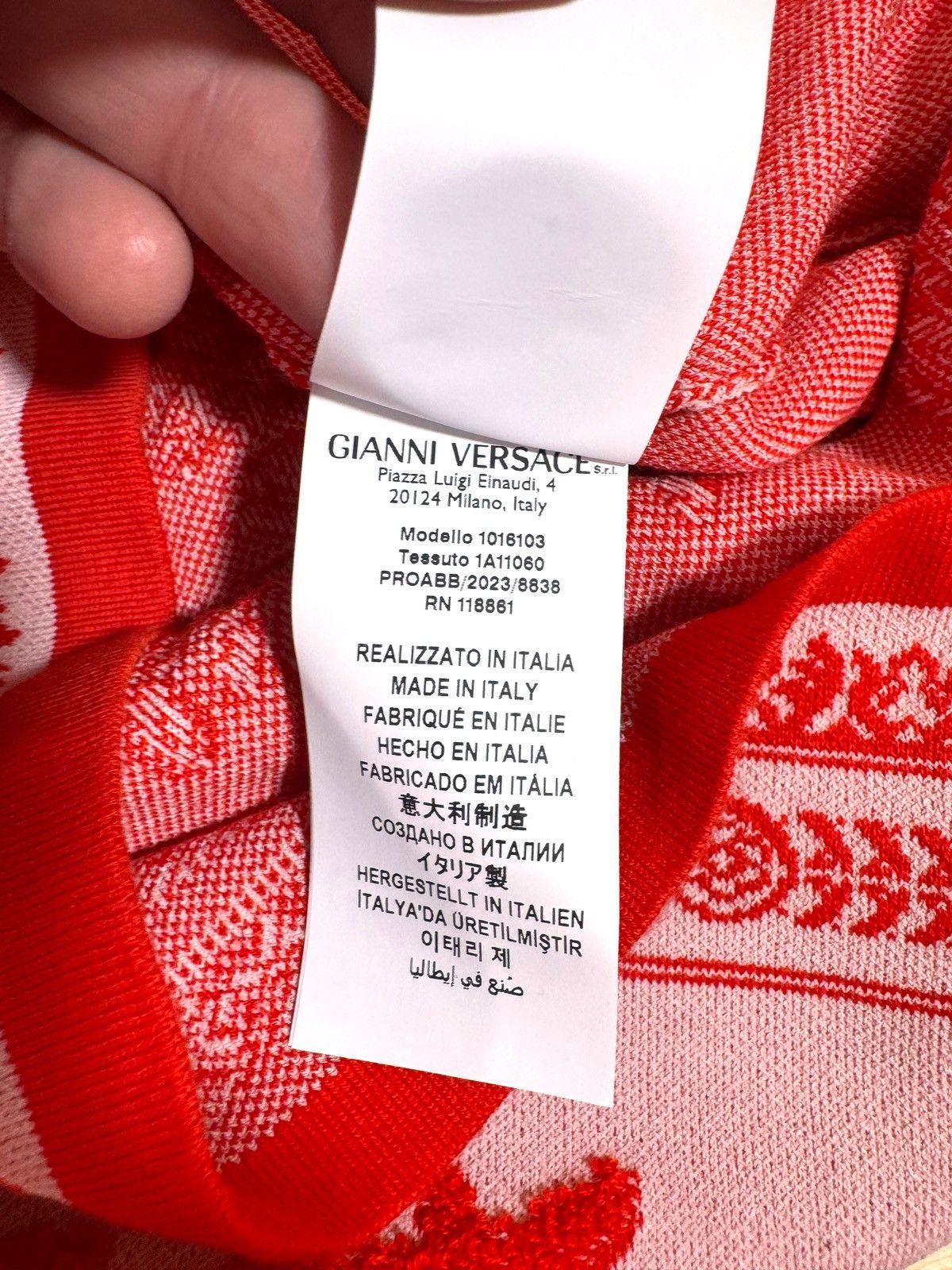 Versace Versace Trésor de la Mer Jacquard Knit Skirt Size 32" / US 10 / IT 46 - 6 Thumbnail