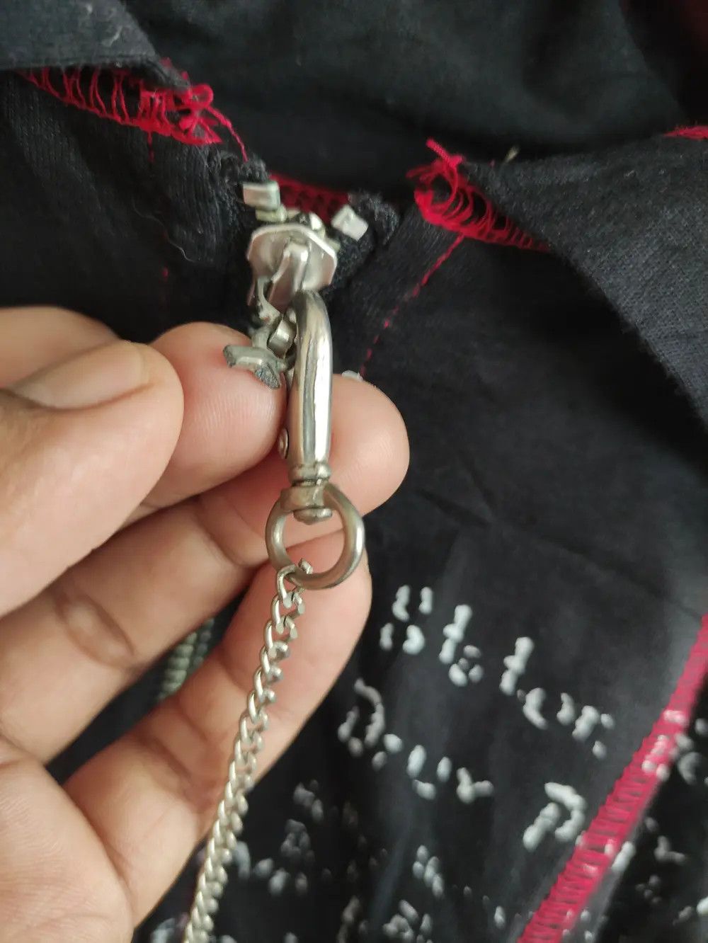 If Six Was Nine RIGHT ANARCHY KEYSTATION BUNNY HOODIE BONDAGE PUNK Size M / US 6-8 / IT 42-44 - 8 Thumbnail