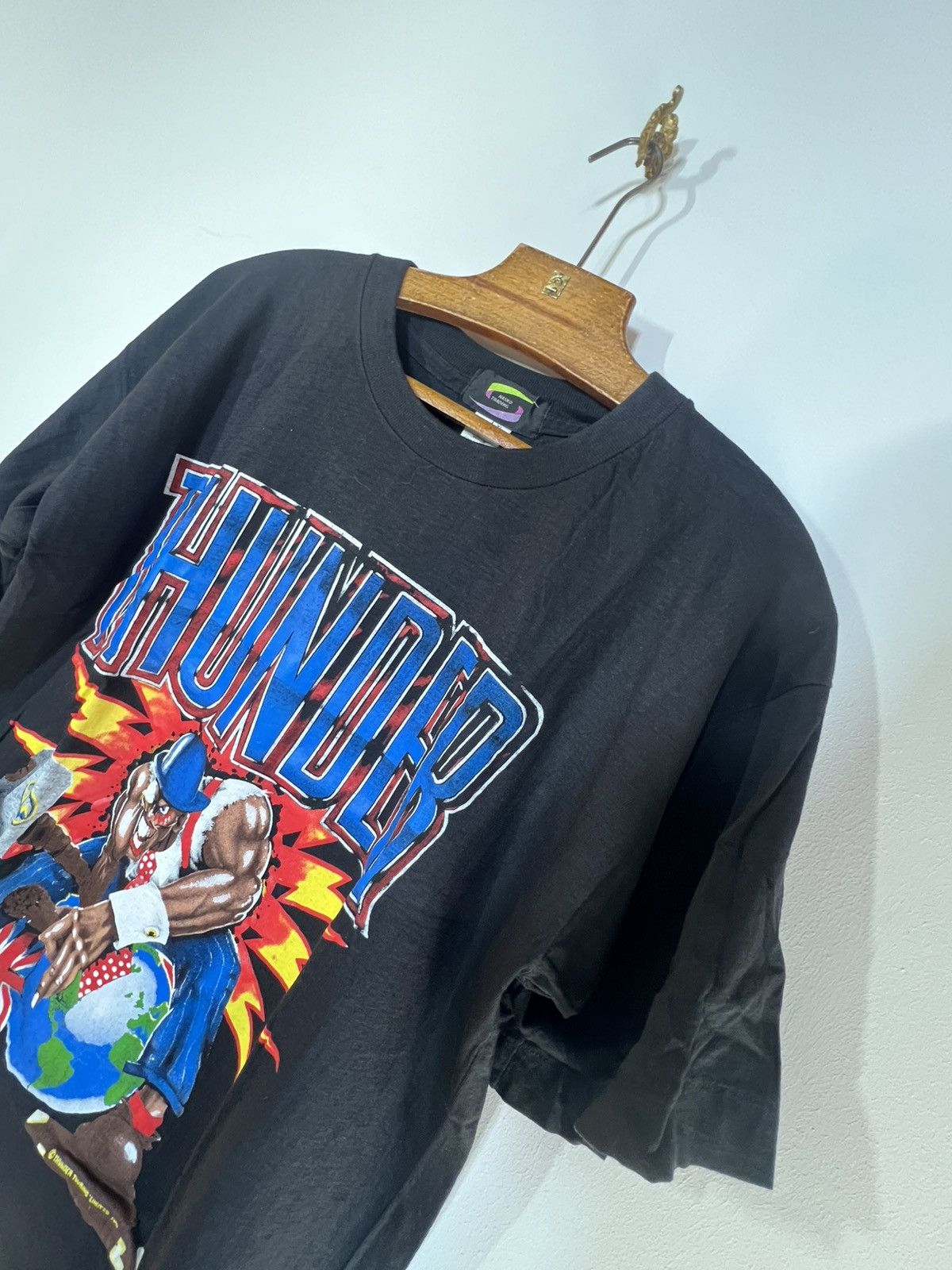 Band Tees Vintage 90s Thunder euro tour shirt Size US XL / EU 56 / 4 - 4 Thumbnail