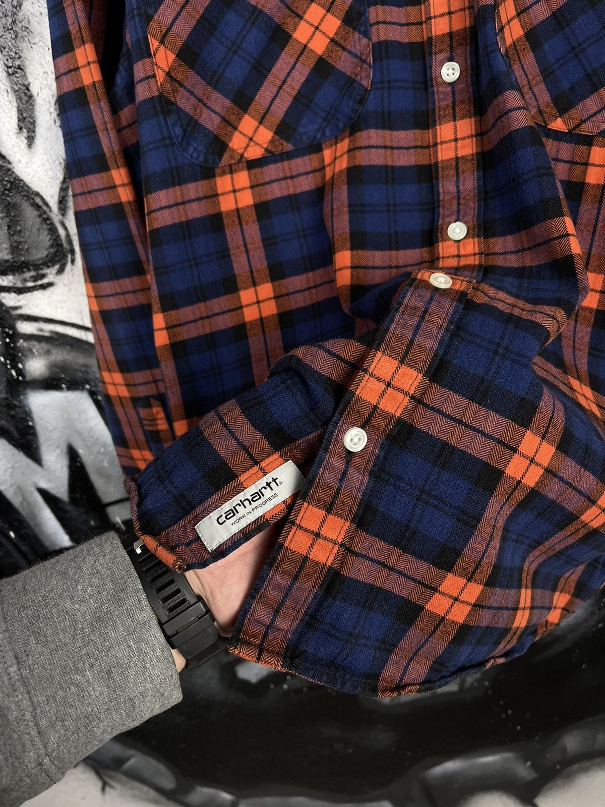 Carhartt Carhartt WIP L/S Sloman Shirt Flannel Button Up Size L Size US L / EU 52-54 / 3 - 7 Thumbnail