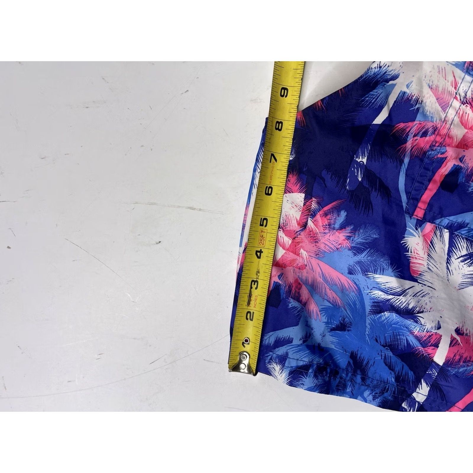 Sundek Sundek Board Shorts Men's Swim Trunks Medium Tropical Palm Multicolor Surfing Size US 31 - 7 Thumbnail