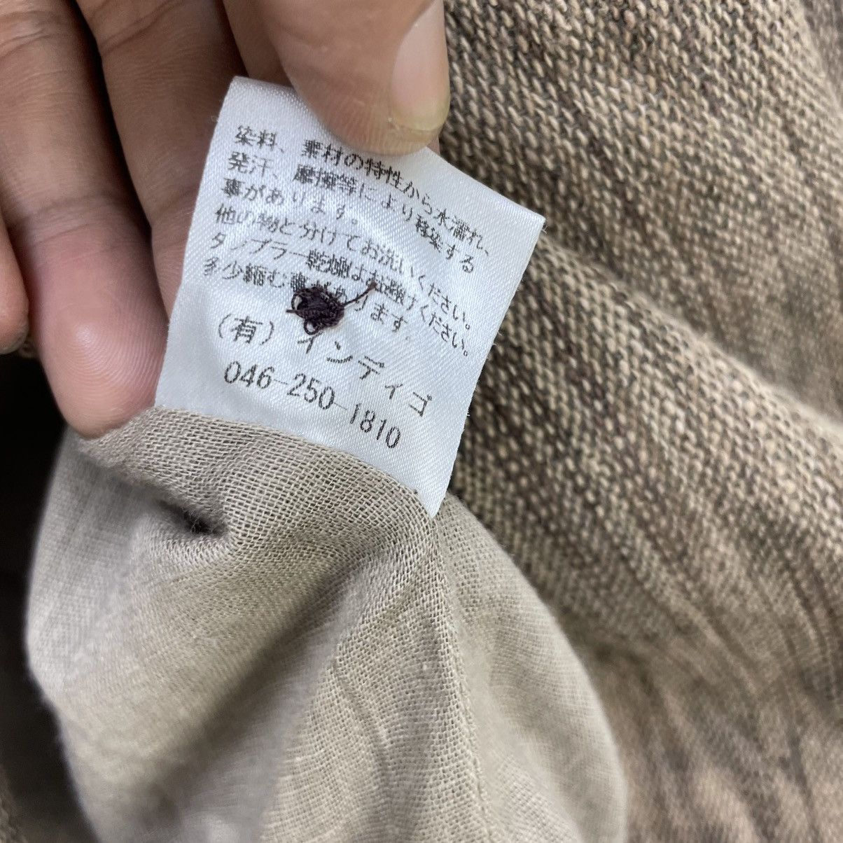 Indigo 💥Indigo Lined Inspired Yohji Yamamoto Size M / US 6-8 / IT 42-44 - 11 Thumbnail