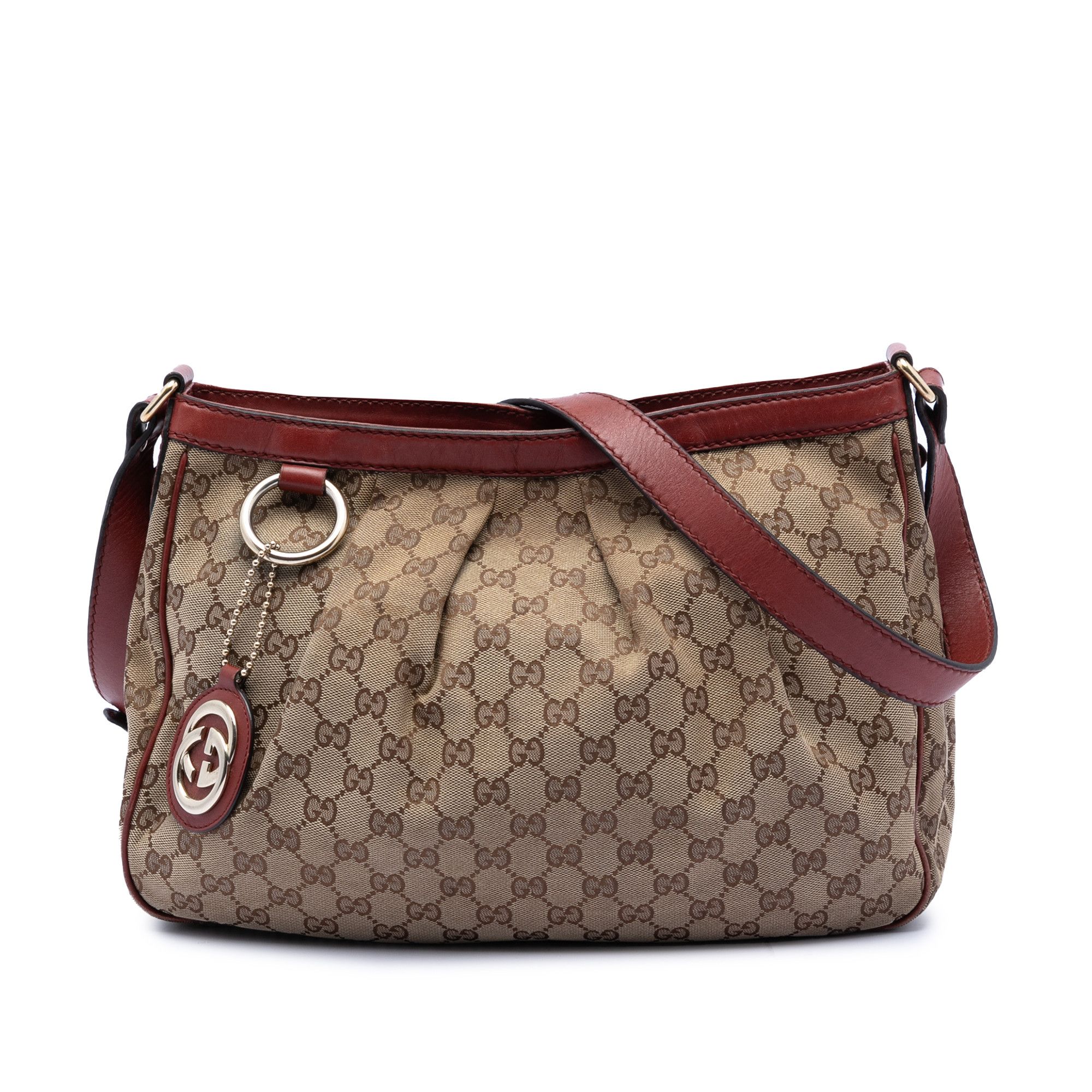 Gucci Gucci GG Canvas Sukey Crossbody Size ONE SIZE - 1 Thumbnail