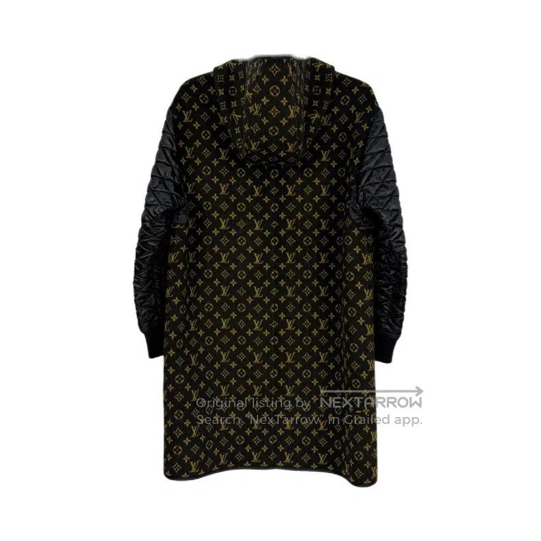 Louis Vuitton Louis Vuitton Black and yellow full logo patchwork design Size XS / US 0-2 / IT 36-38 - 2 Thumbnail