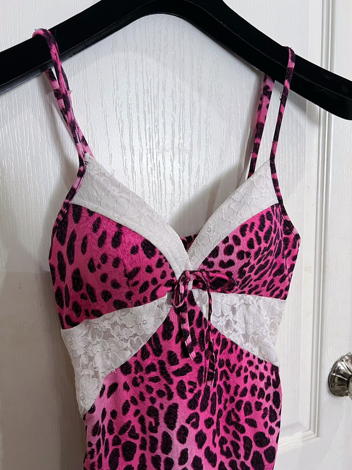 Japanese Brand Pink leopard backless y2k dress 💗💃🏻🎀 Size S / US 4 / IT 40 - 6 Thumbnail