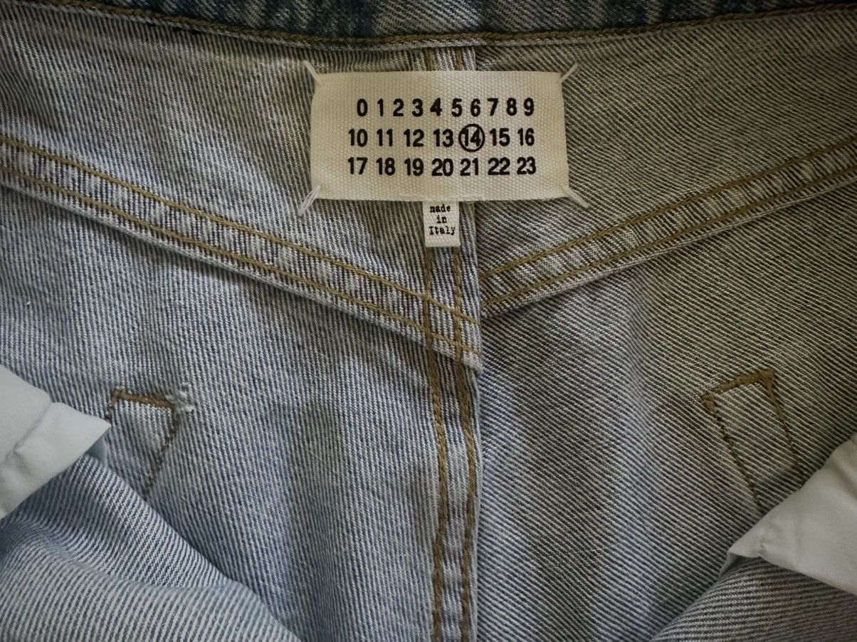 Maison Margiela Maison Margiela White Painted Jeans Size US 31 - 13 Thumbnail